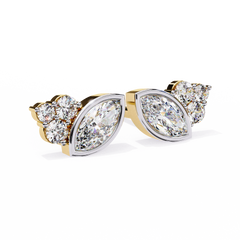 Brigitte Solitaire Earring