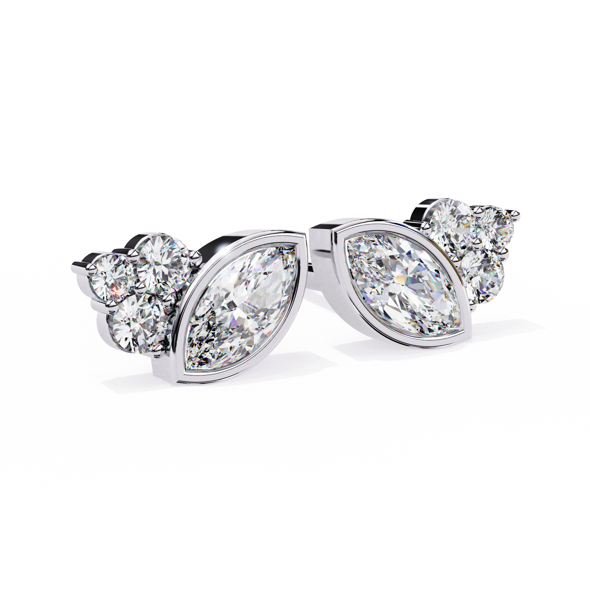 Brigitte Solitaire Earring