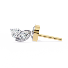 Brigitte Solitaire Earring