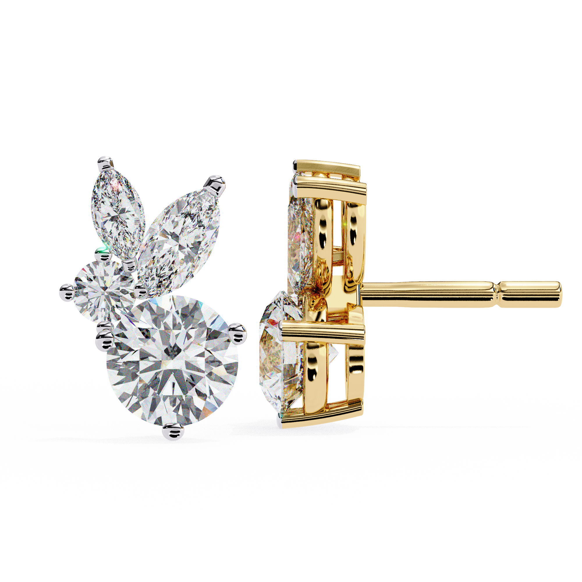 Daniella Solitaire Earring