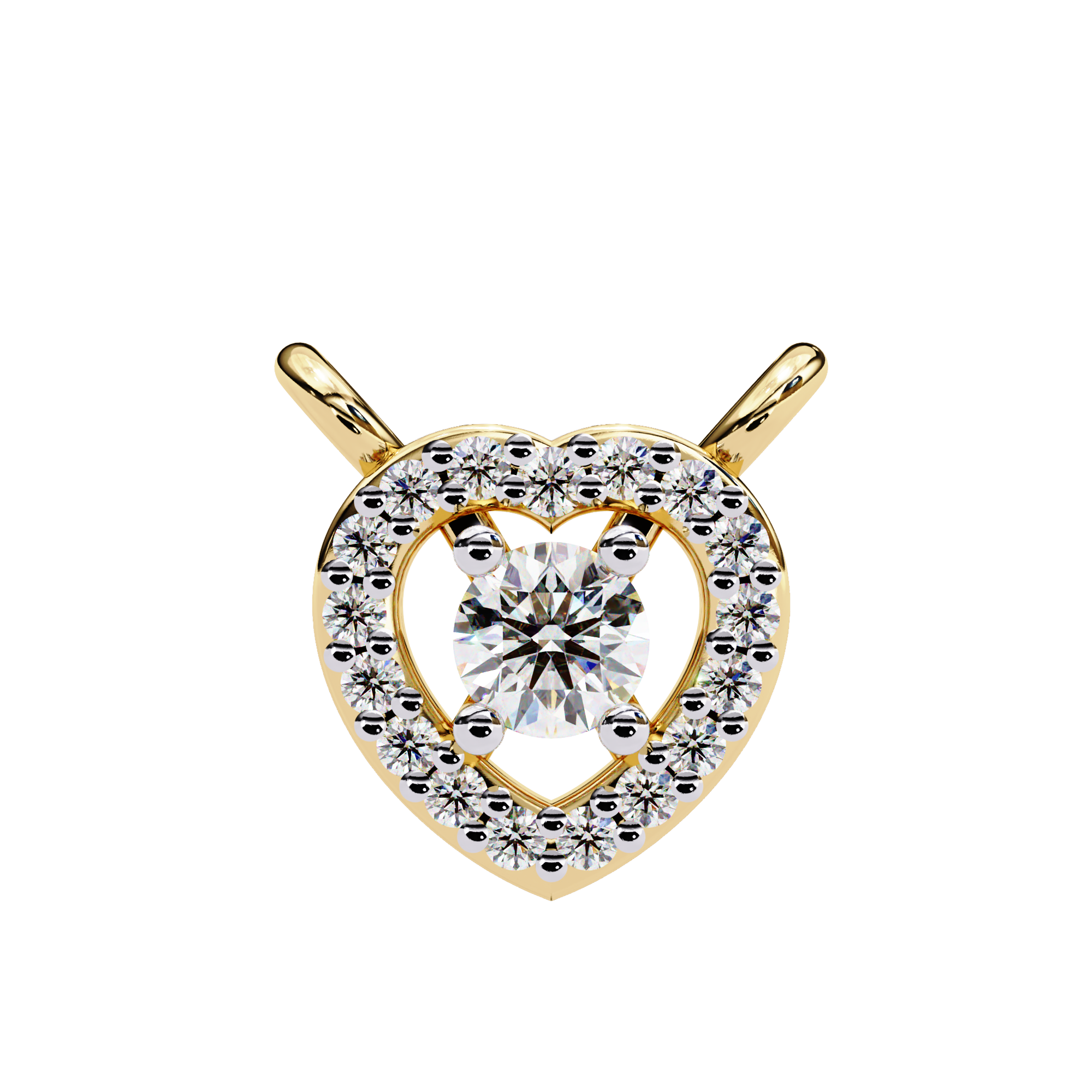 Journee Solitaire Pendant