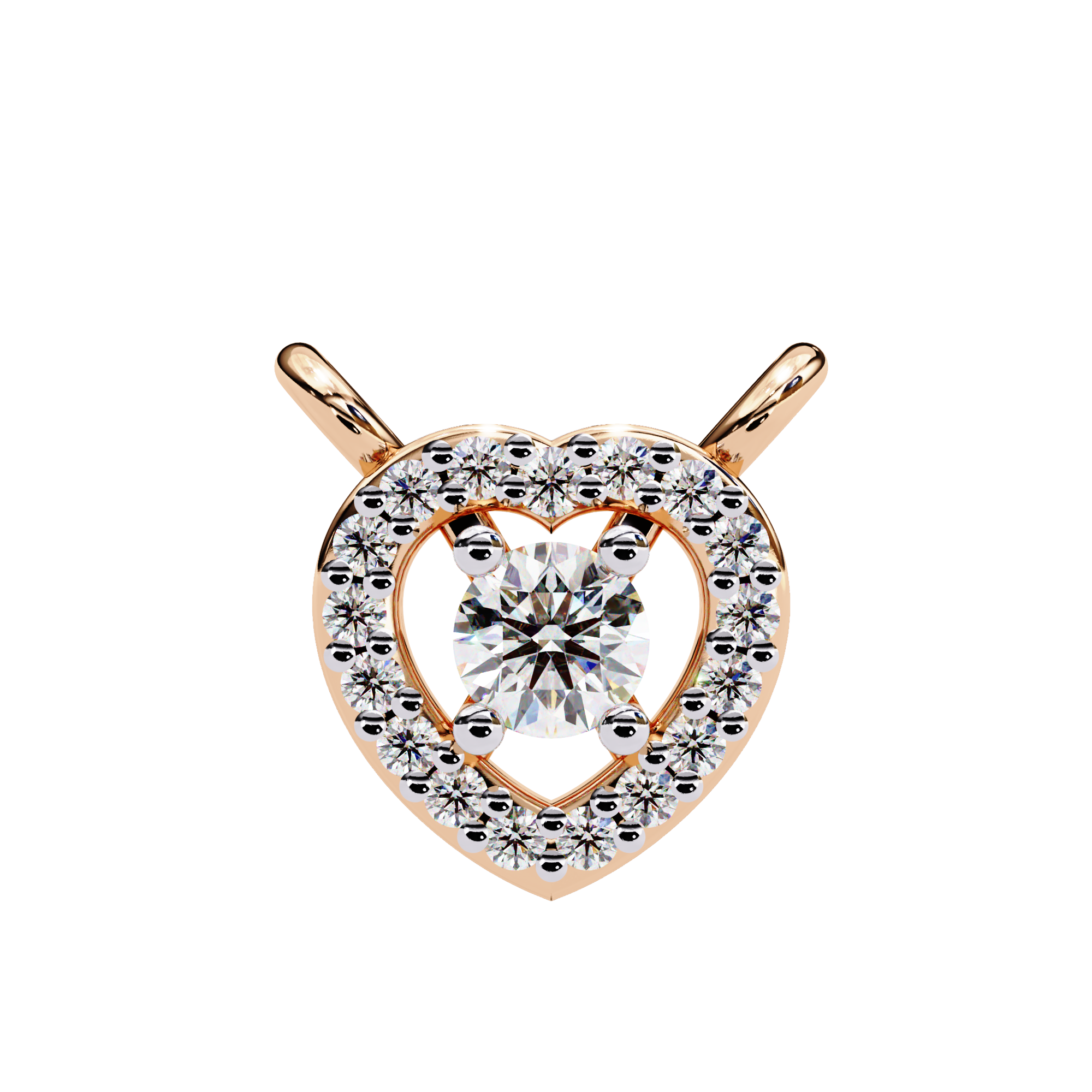 Journee Solitaire Pendant