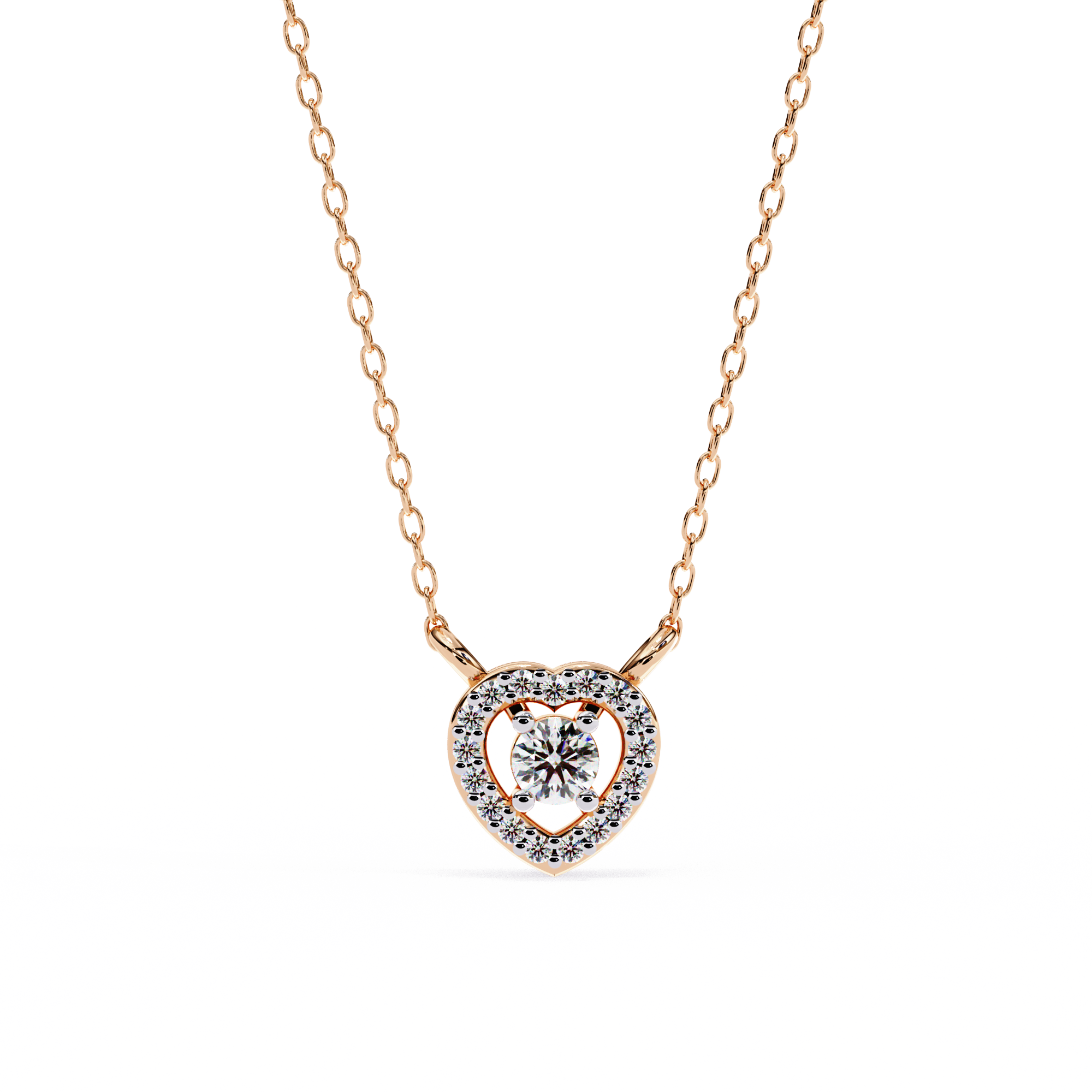Journee Solitaire Pendant