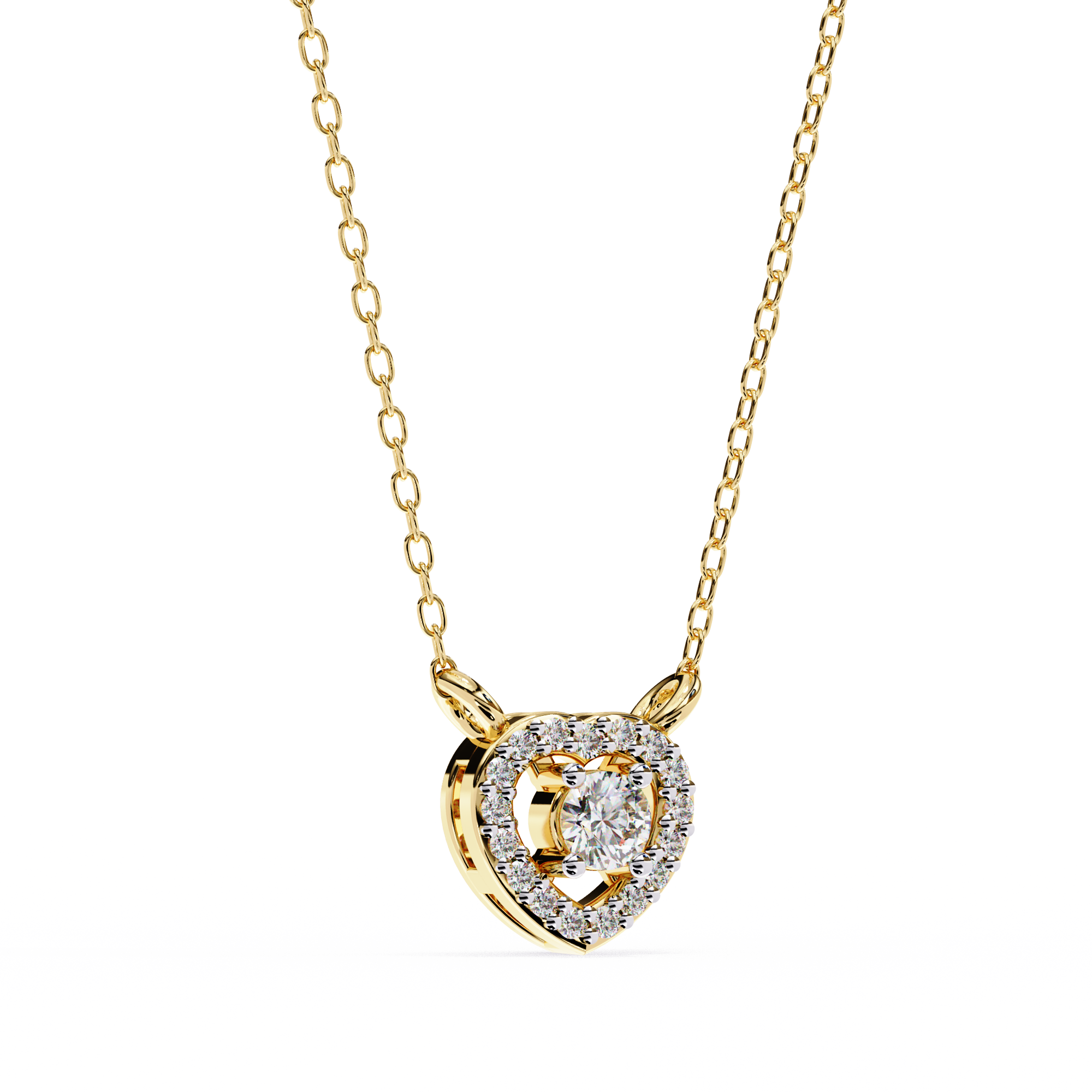 Journee Solitaire Pendant