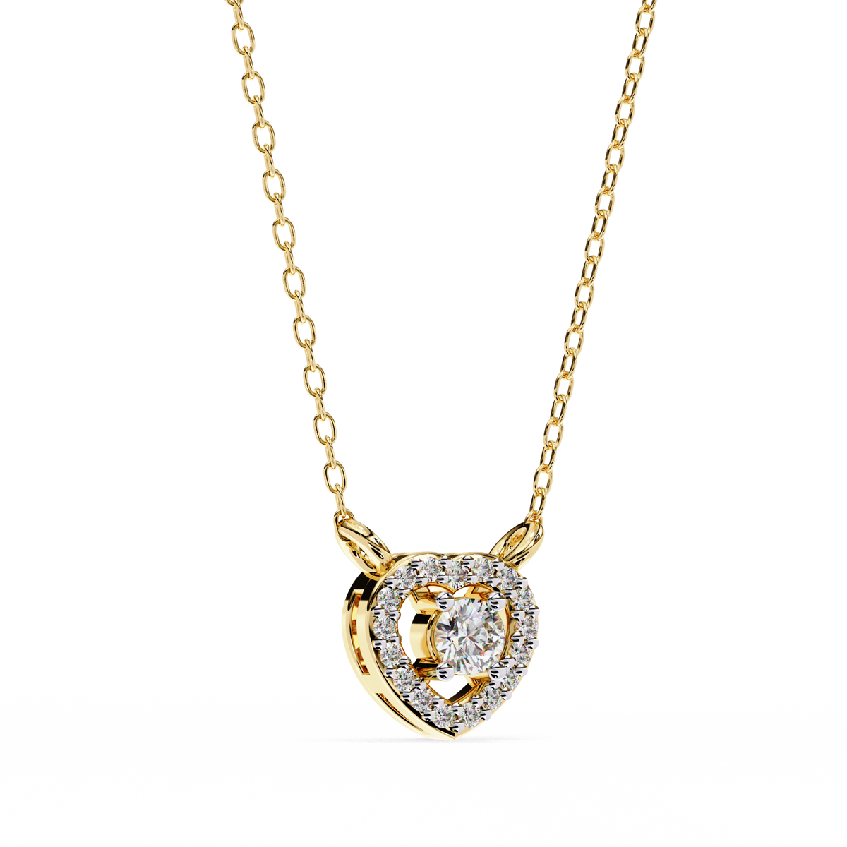Journee Solitaire Pendant