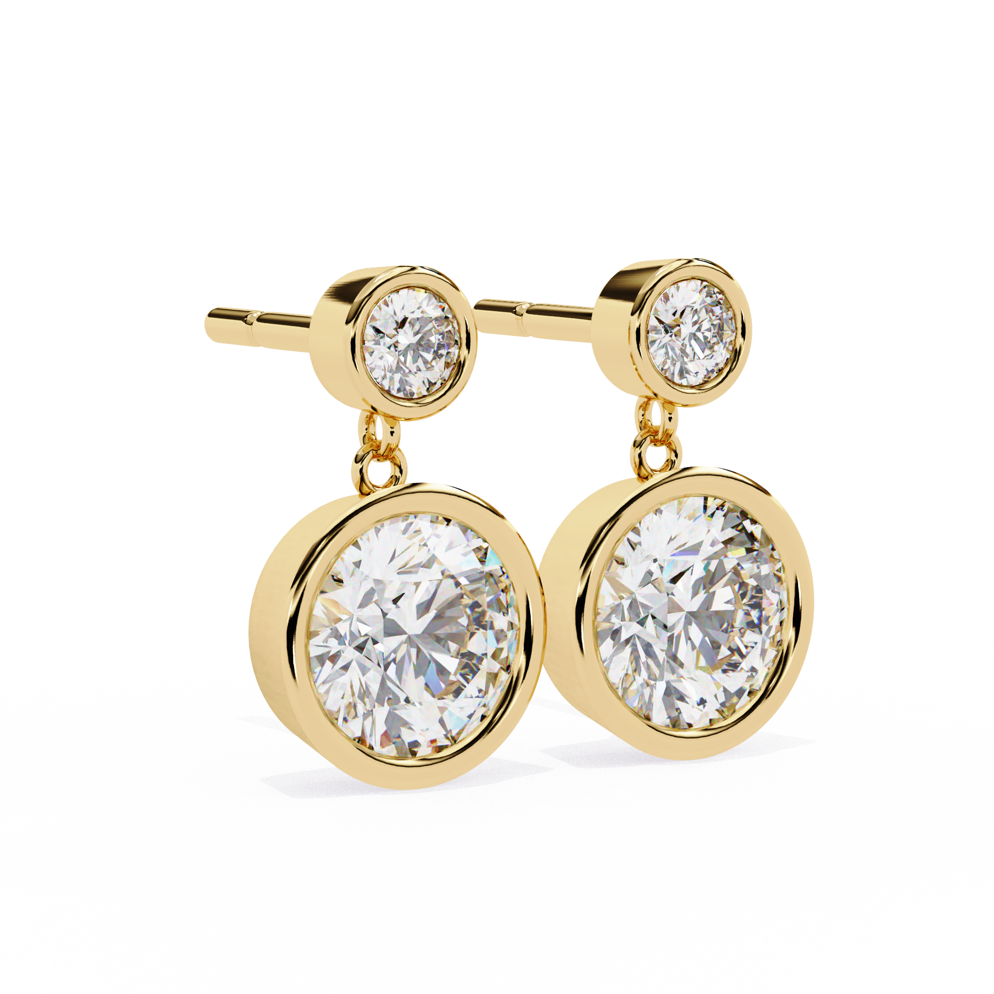 Cecelia Solitaire Earring