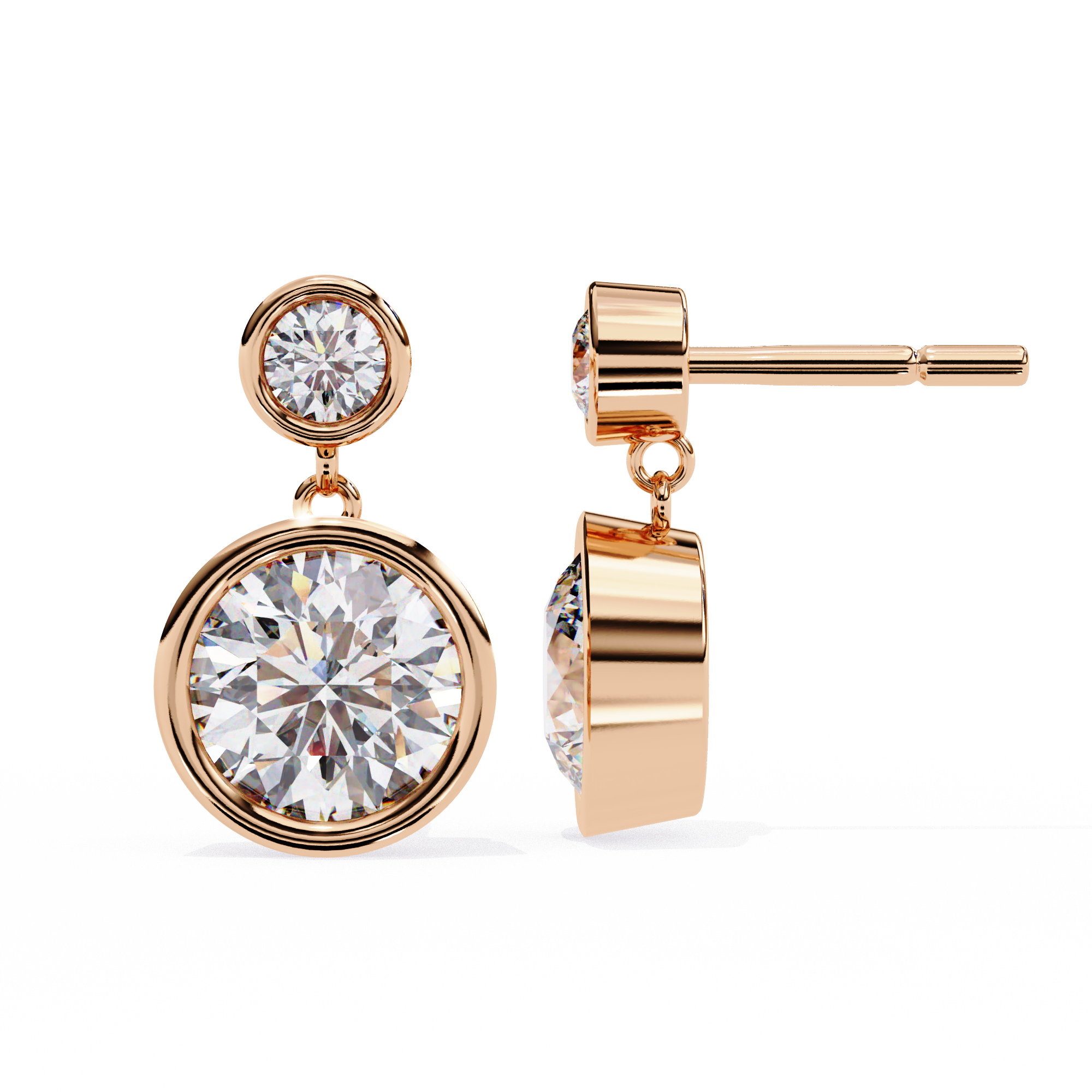 Cecelia Solitaire Earring