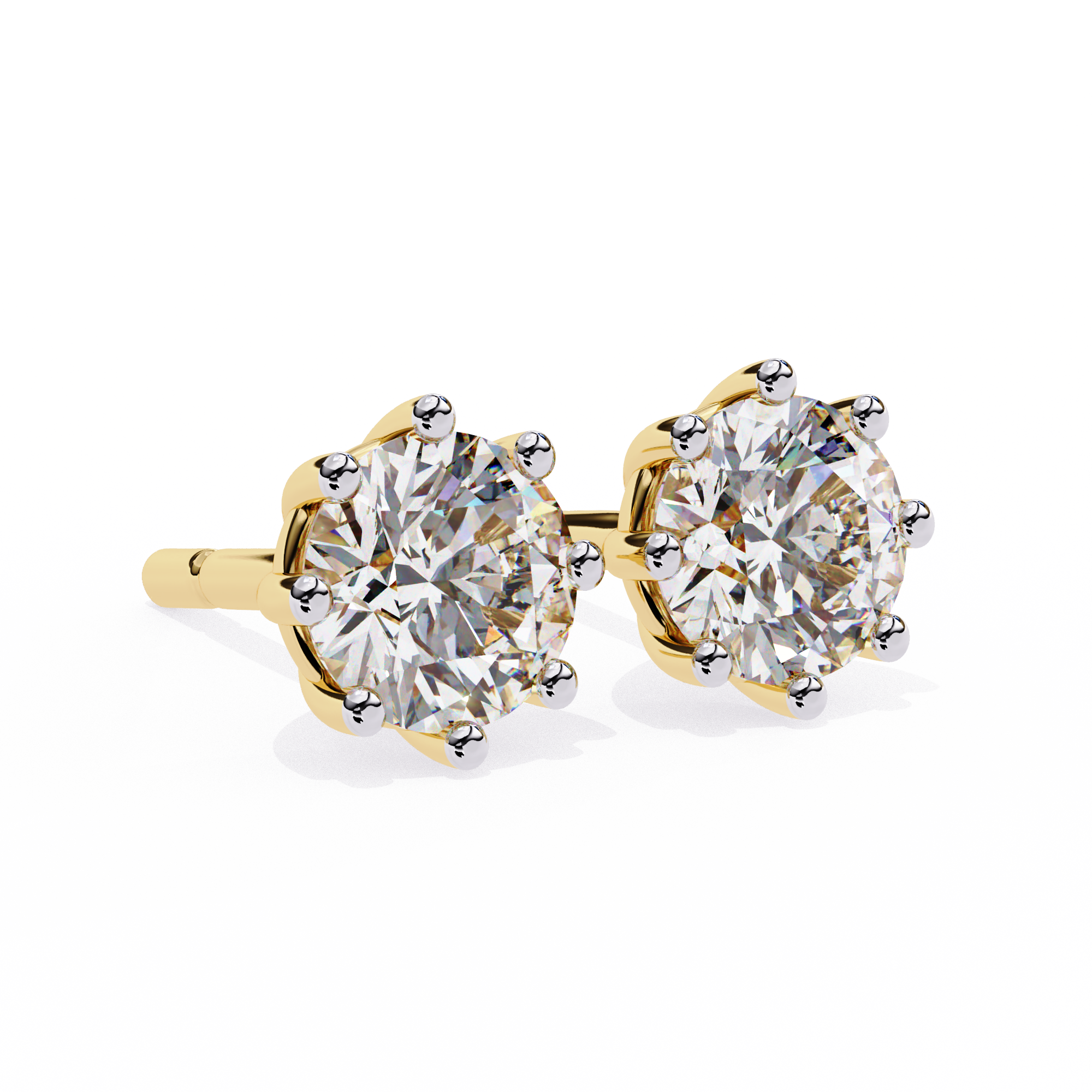 Artemis Solitaire Earring