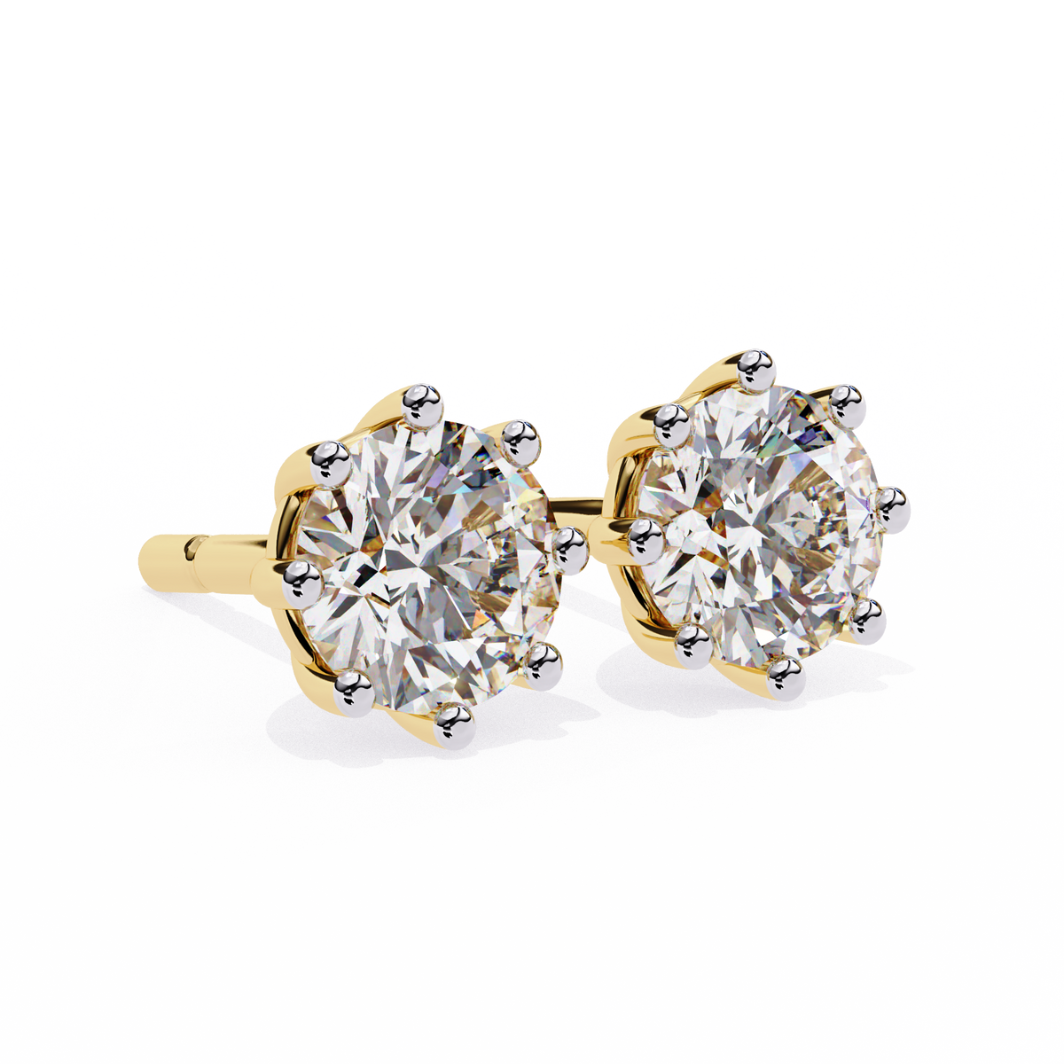 Artemis Solitaire Earring