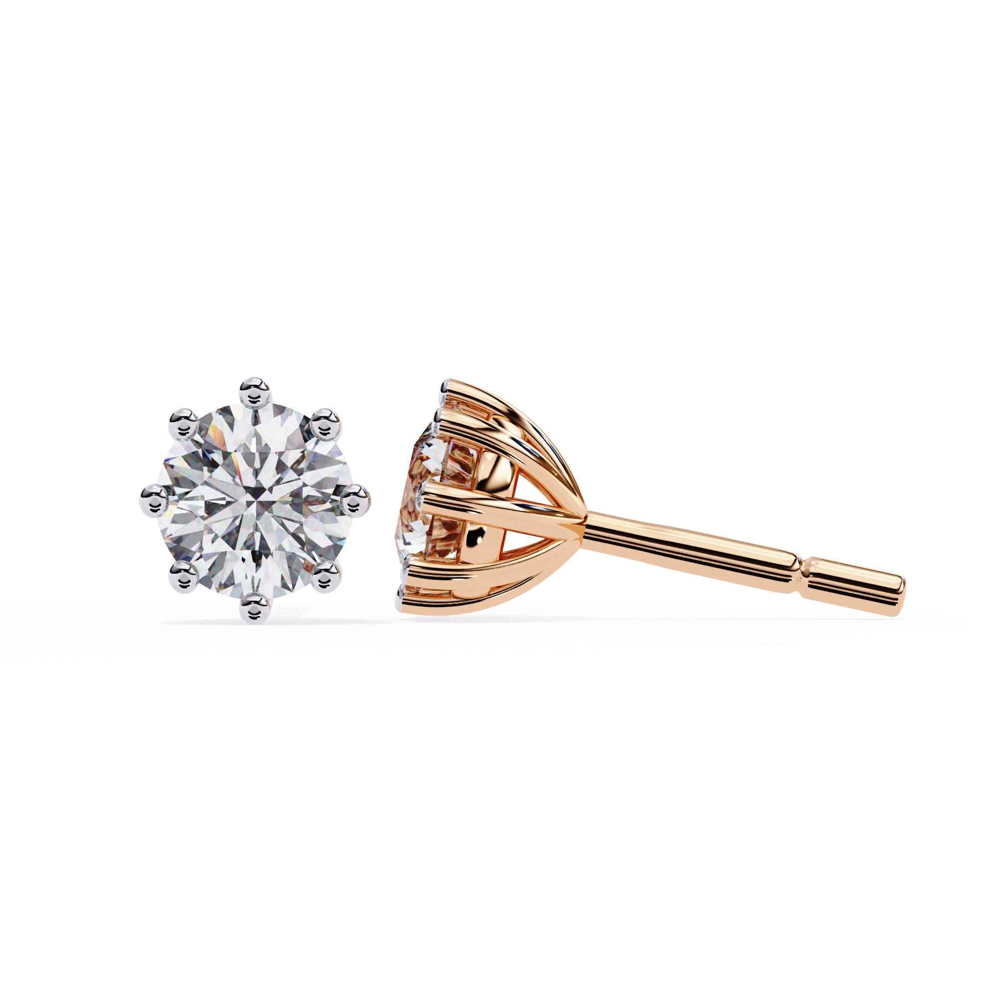 Geraldo Diamond Men Stud