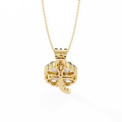 Laila Solitaire Pendant
