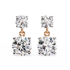 Candida Solitaire Earring