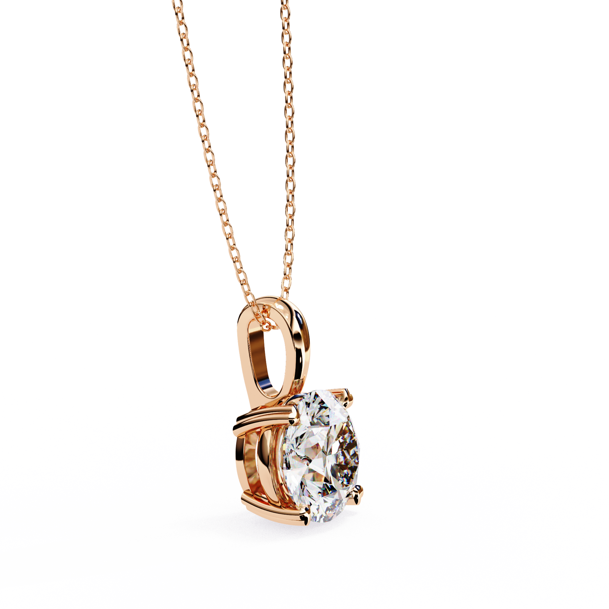 Lucia Solitaire Pendant