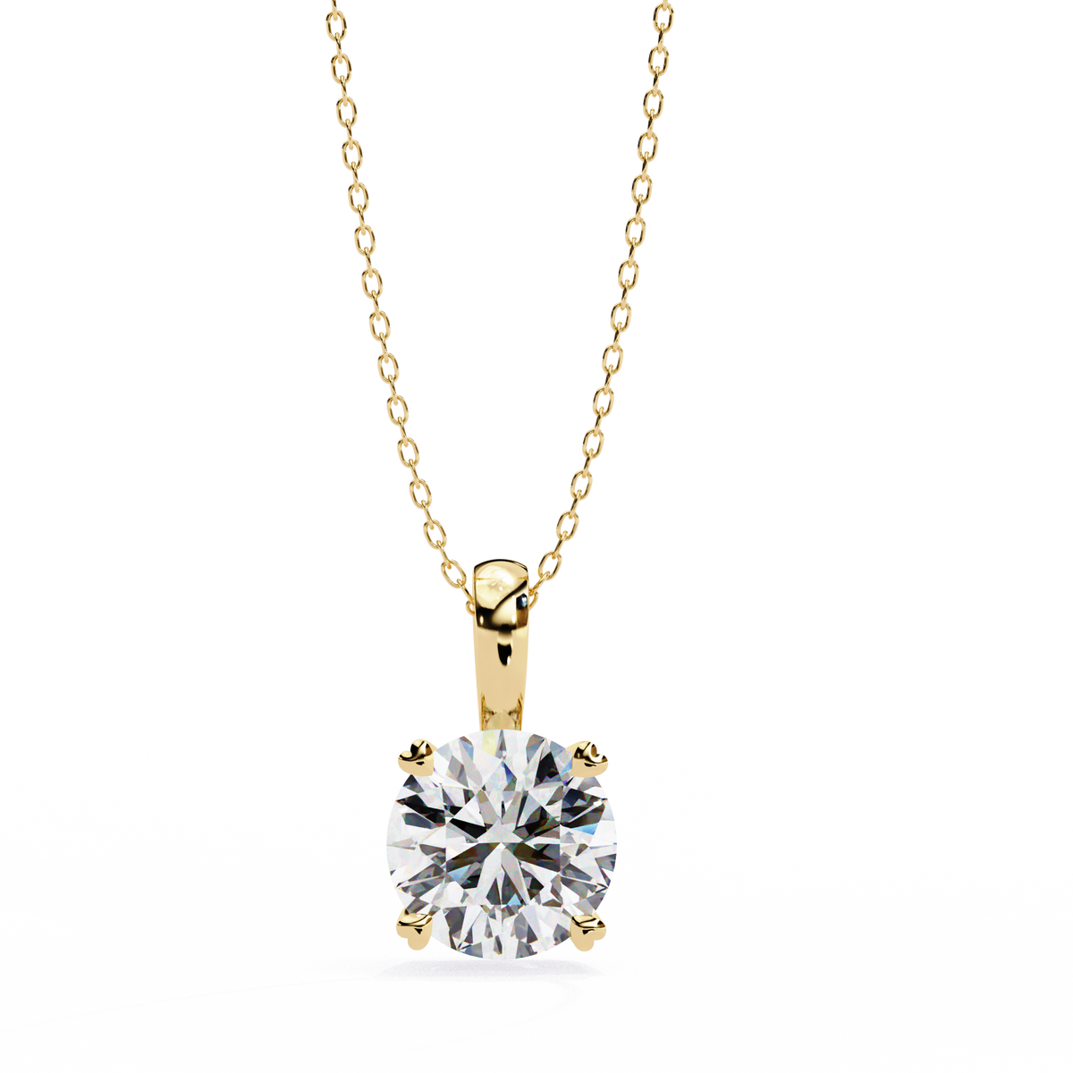 Lucia Solitaire Pendant