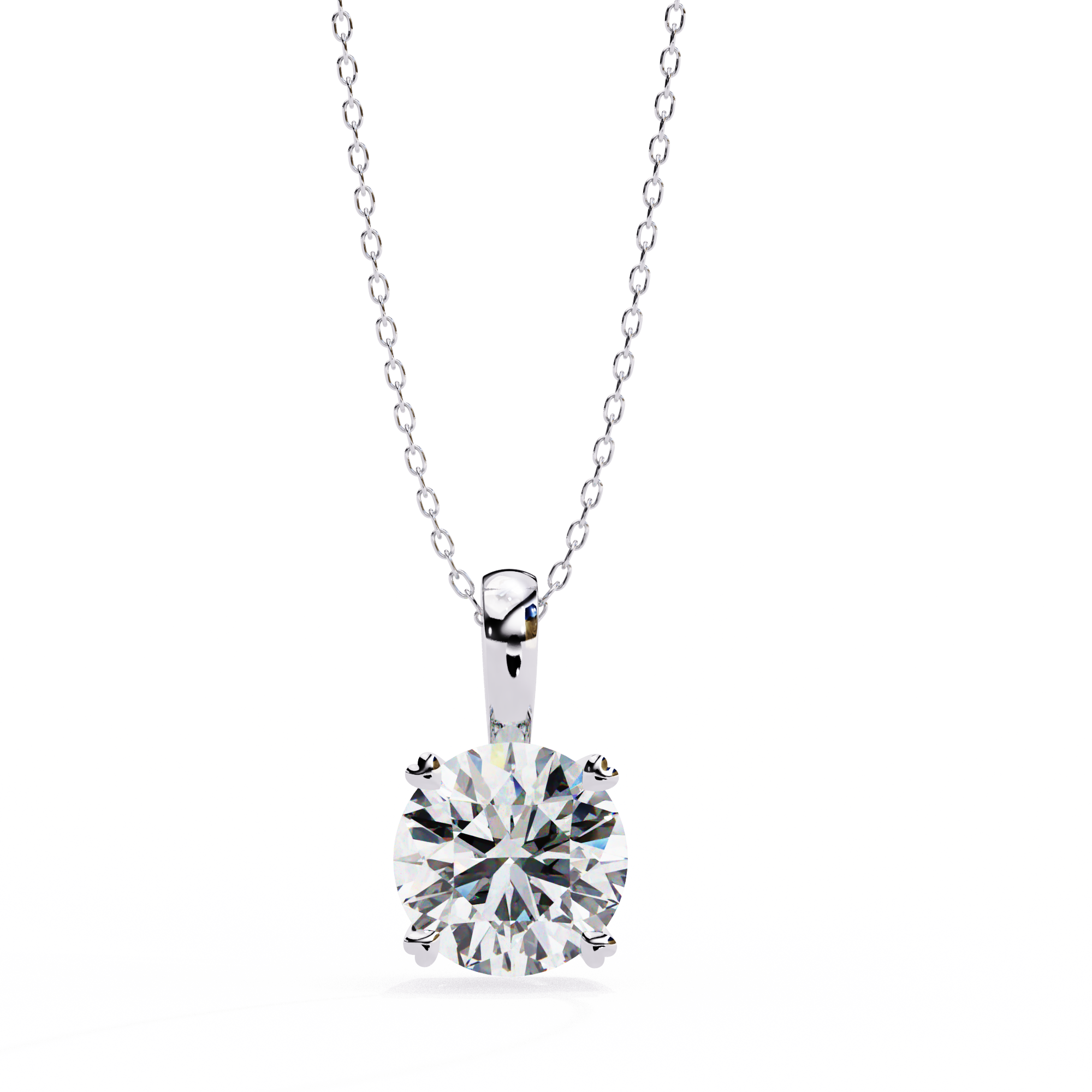 Lucia Solitaire Pendant