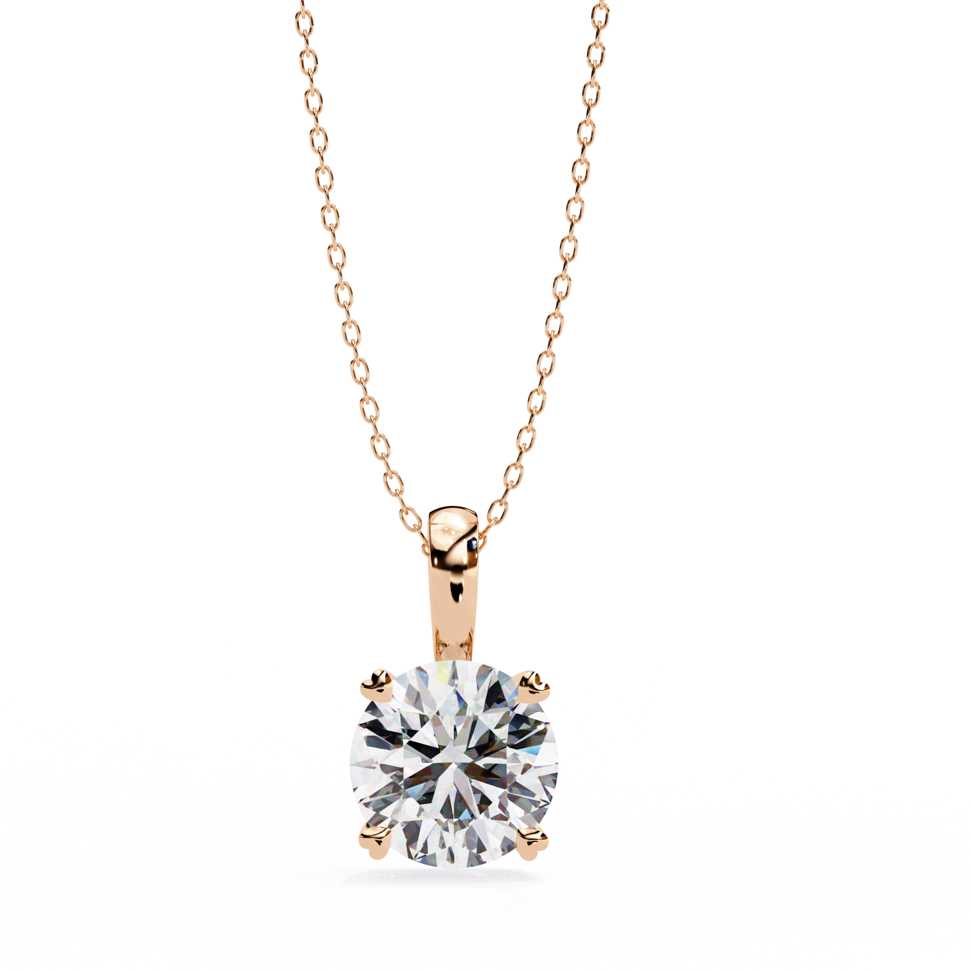 Lucia Solitaire Pendant