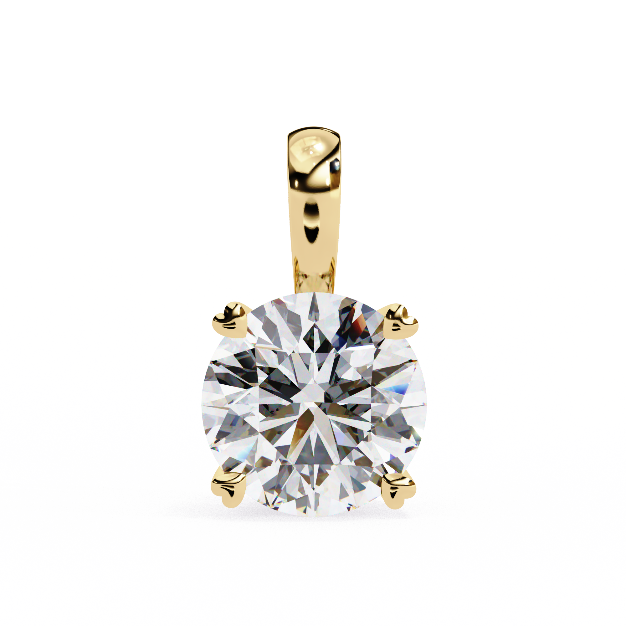 Lucia Solitaire Pendant