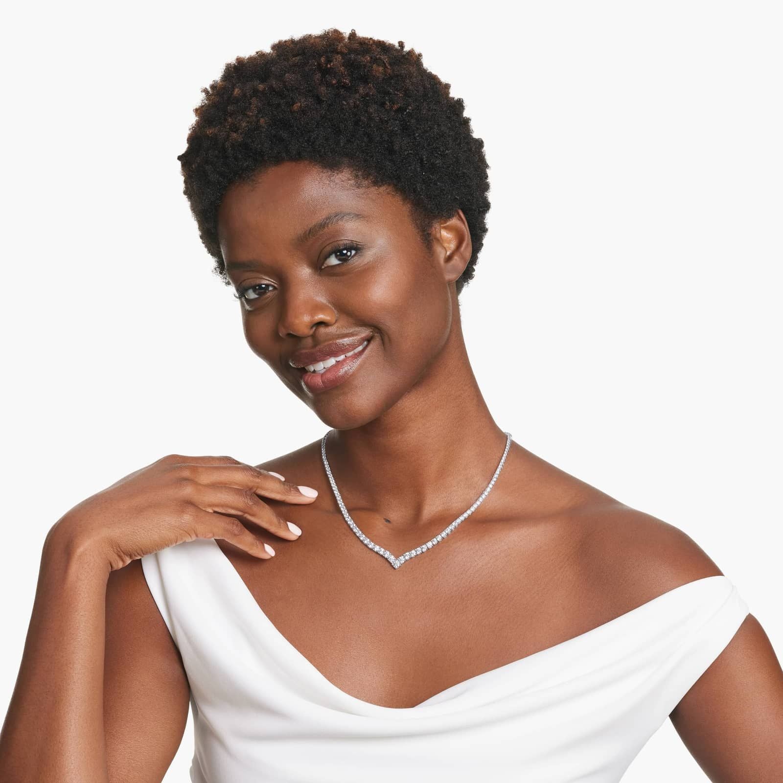 Eva Tennis Necklace