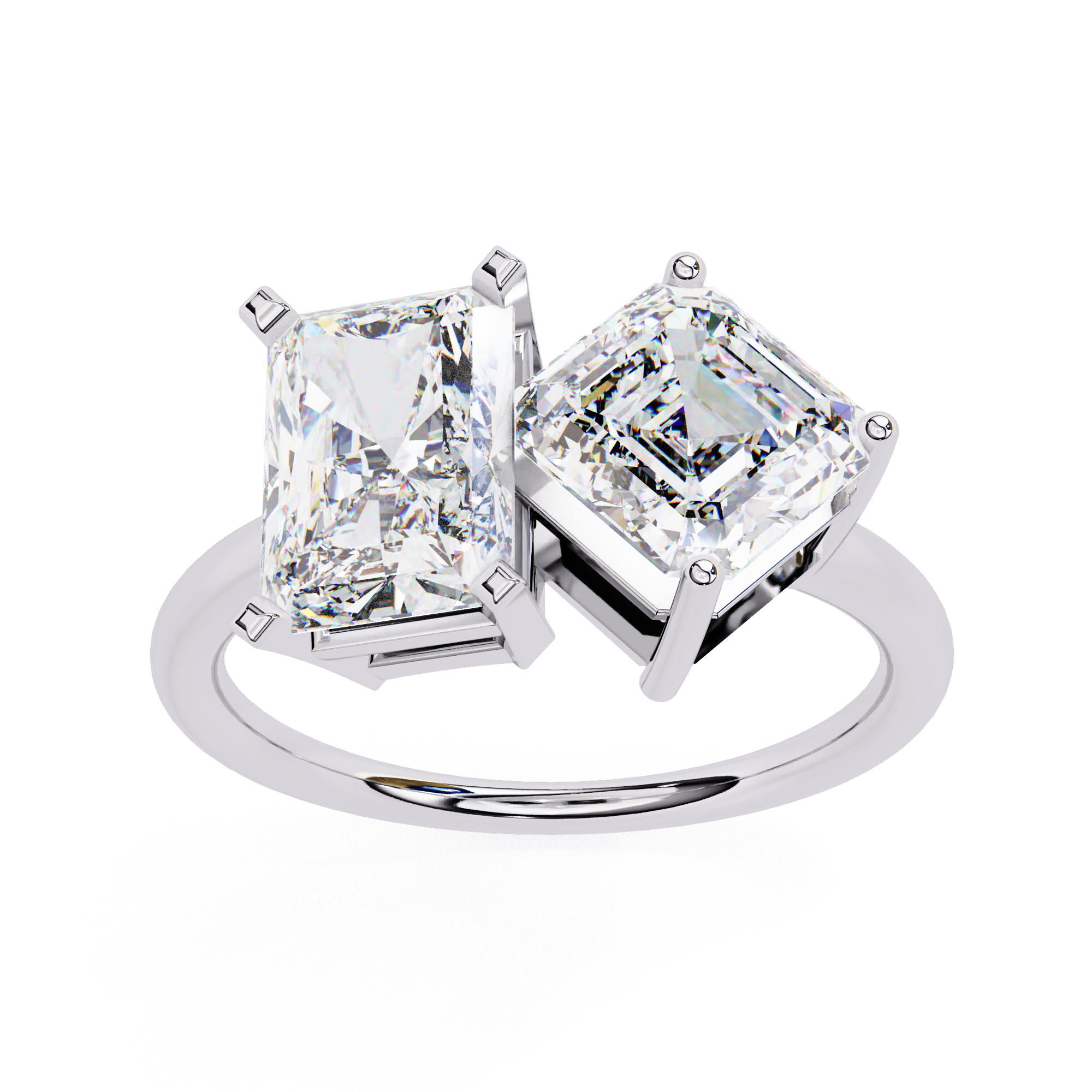 Noah Two Stone Ring