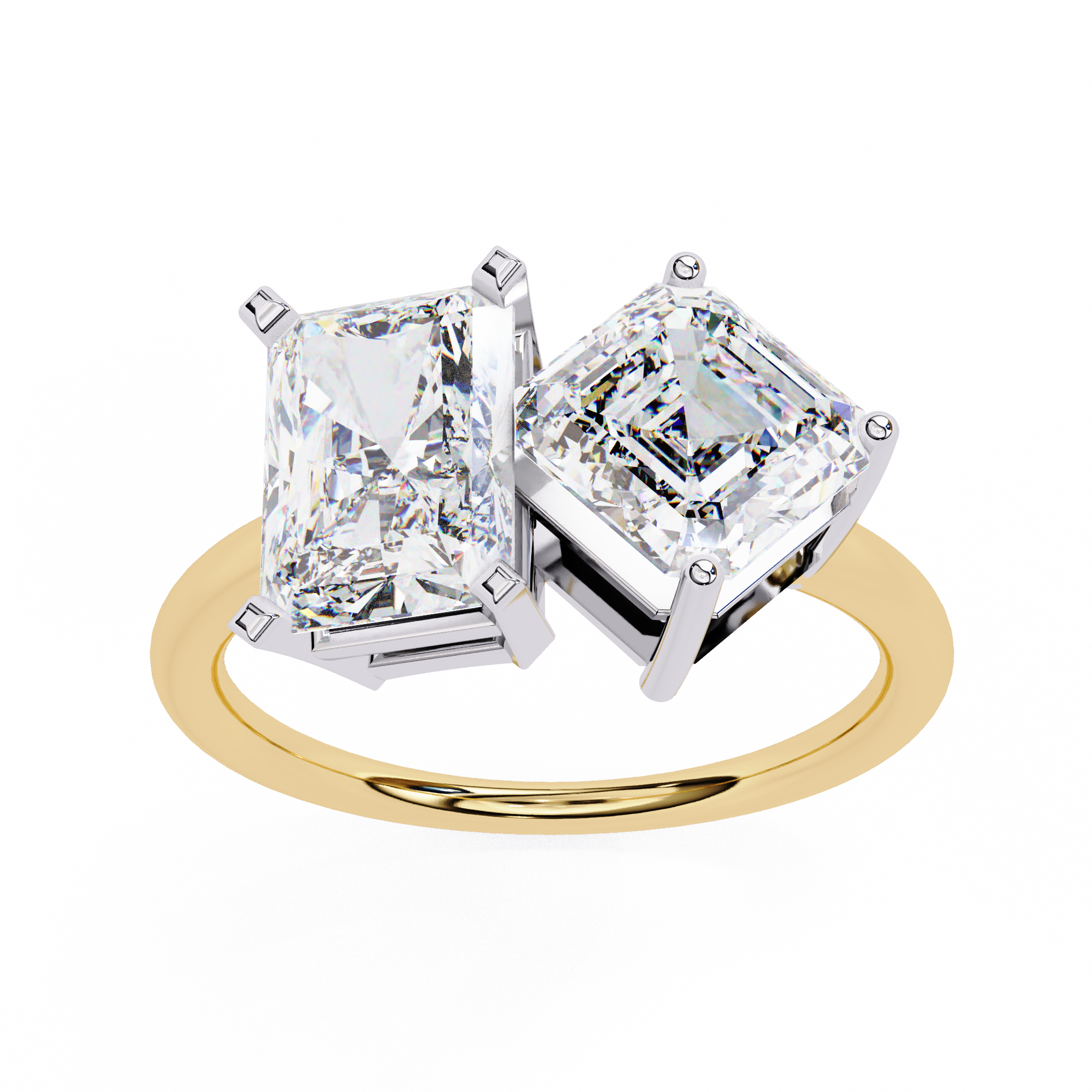 Noah Two Stone Ring