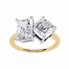 Noah Two Stone Ring
