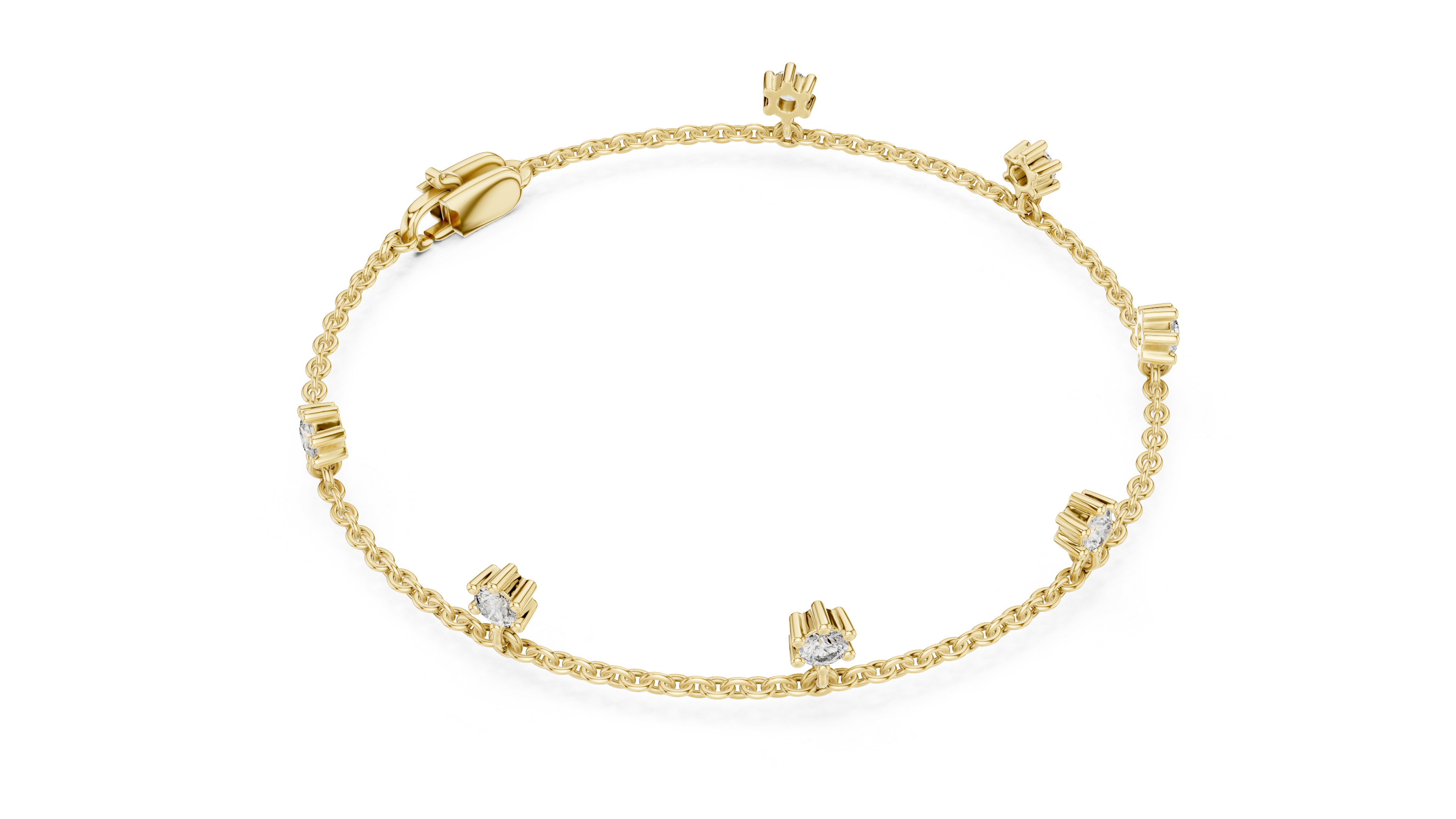 Jade Diamond Bracelet