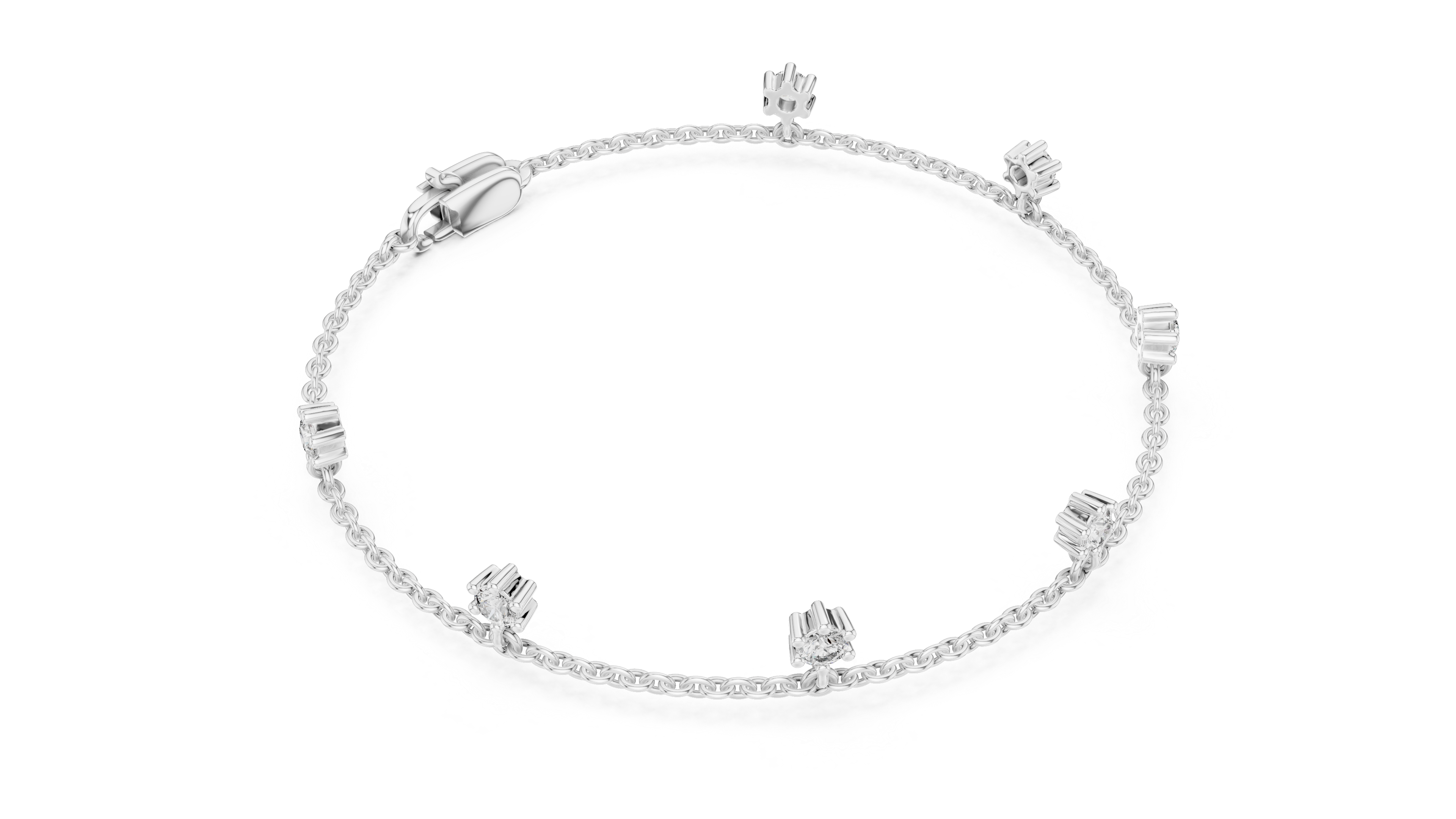 Jade Diamond Bracelet