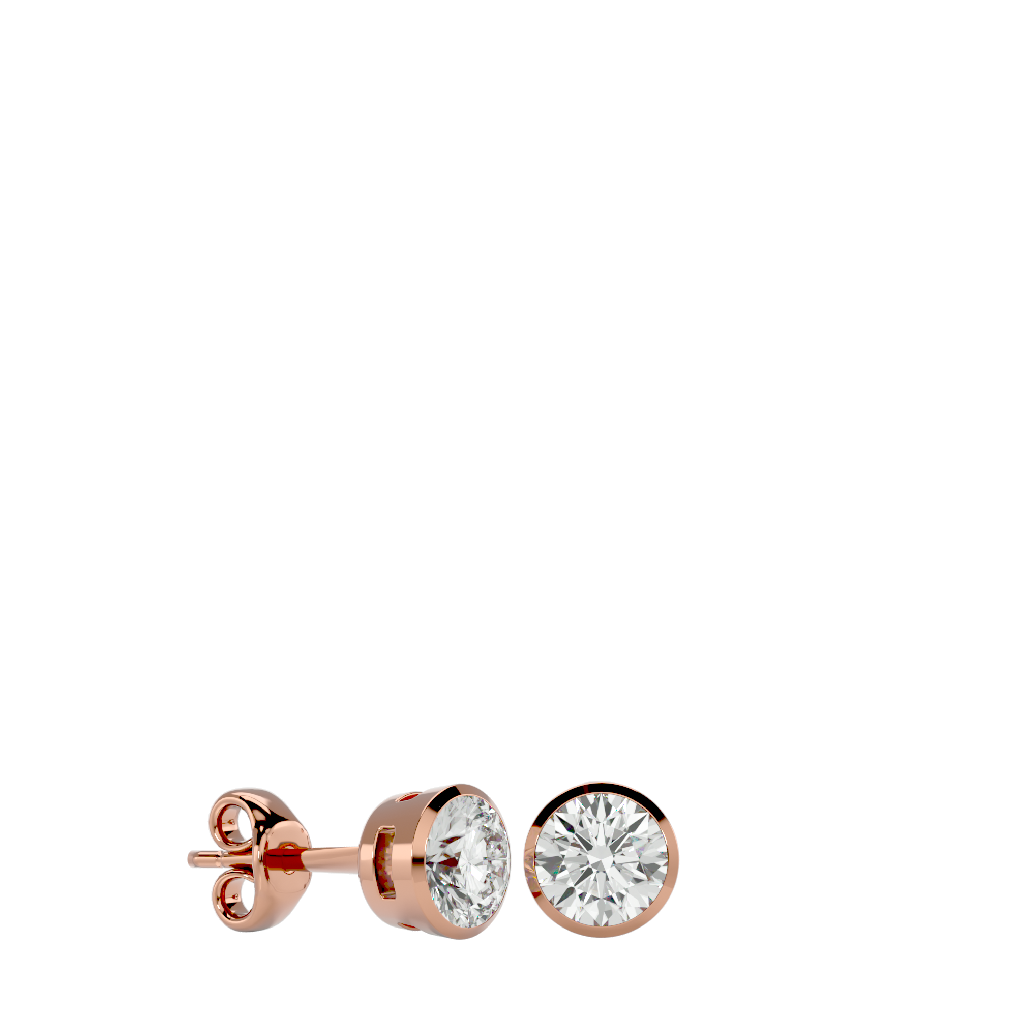 Christiana Solitaire Earring