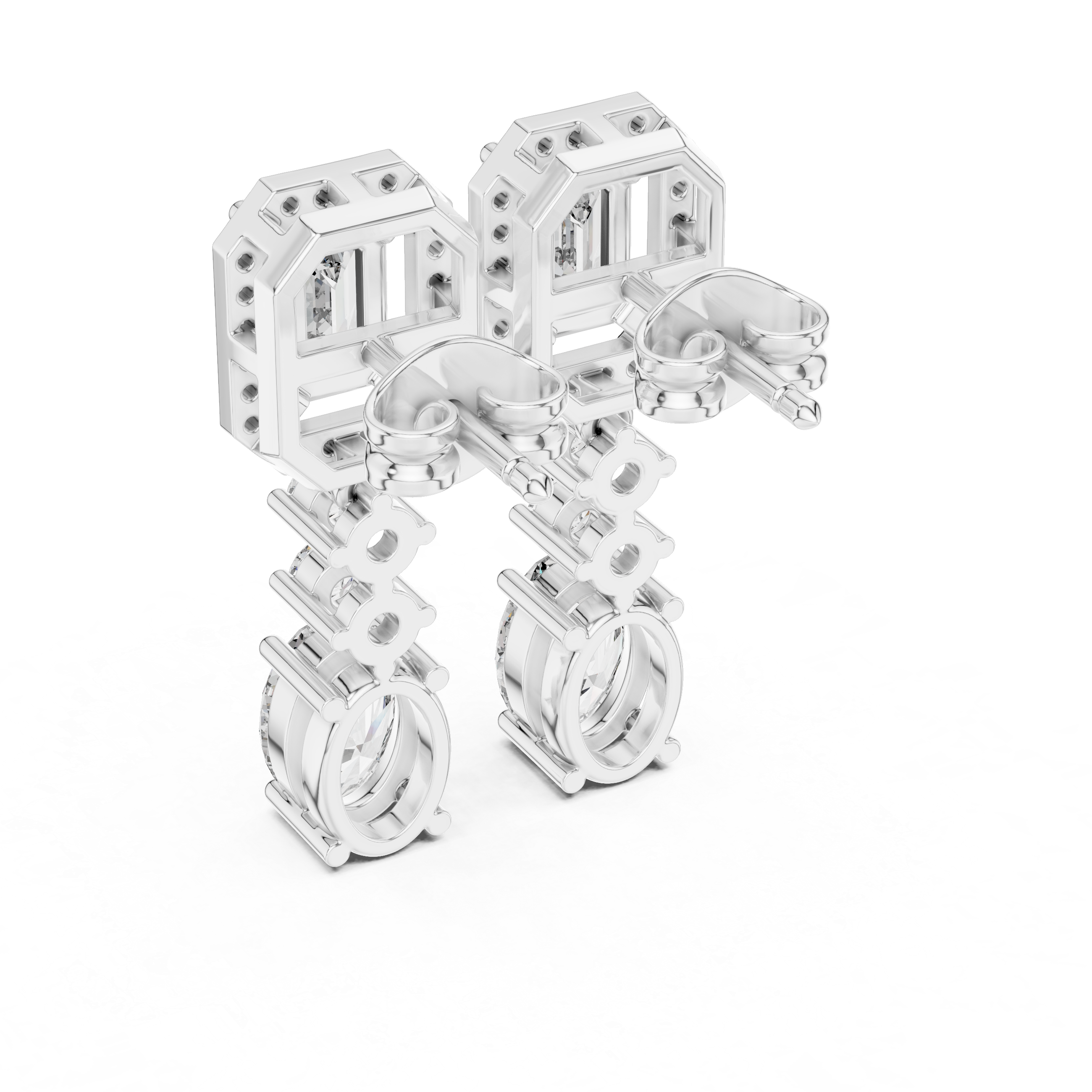 Beatrice Diamond Earring