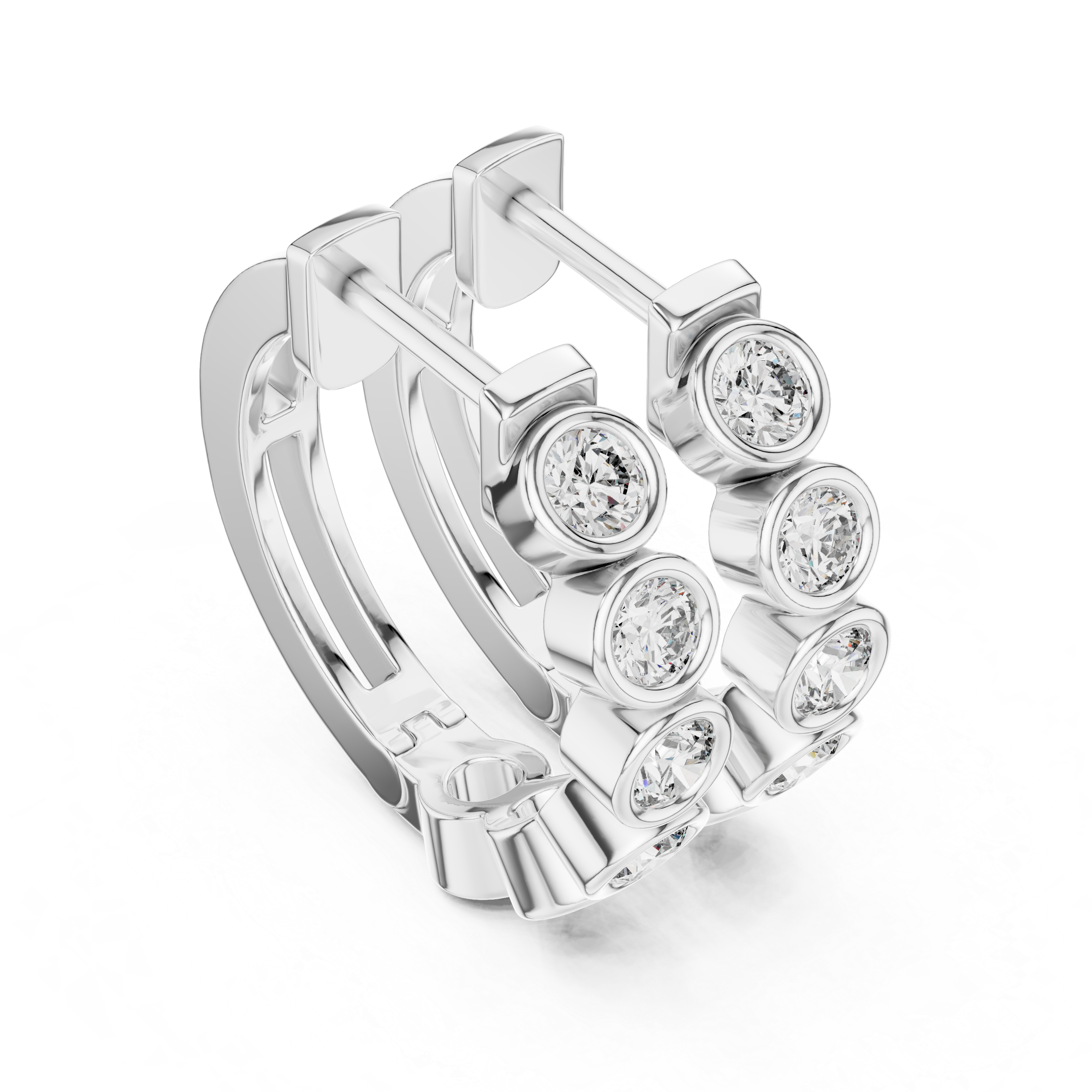 Bernice Diamond Earring
