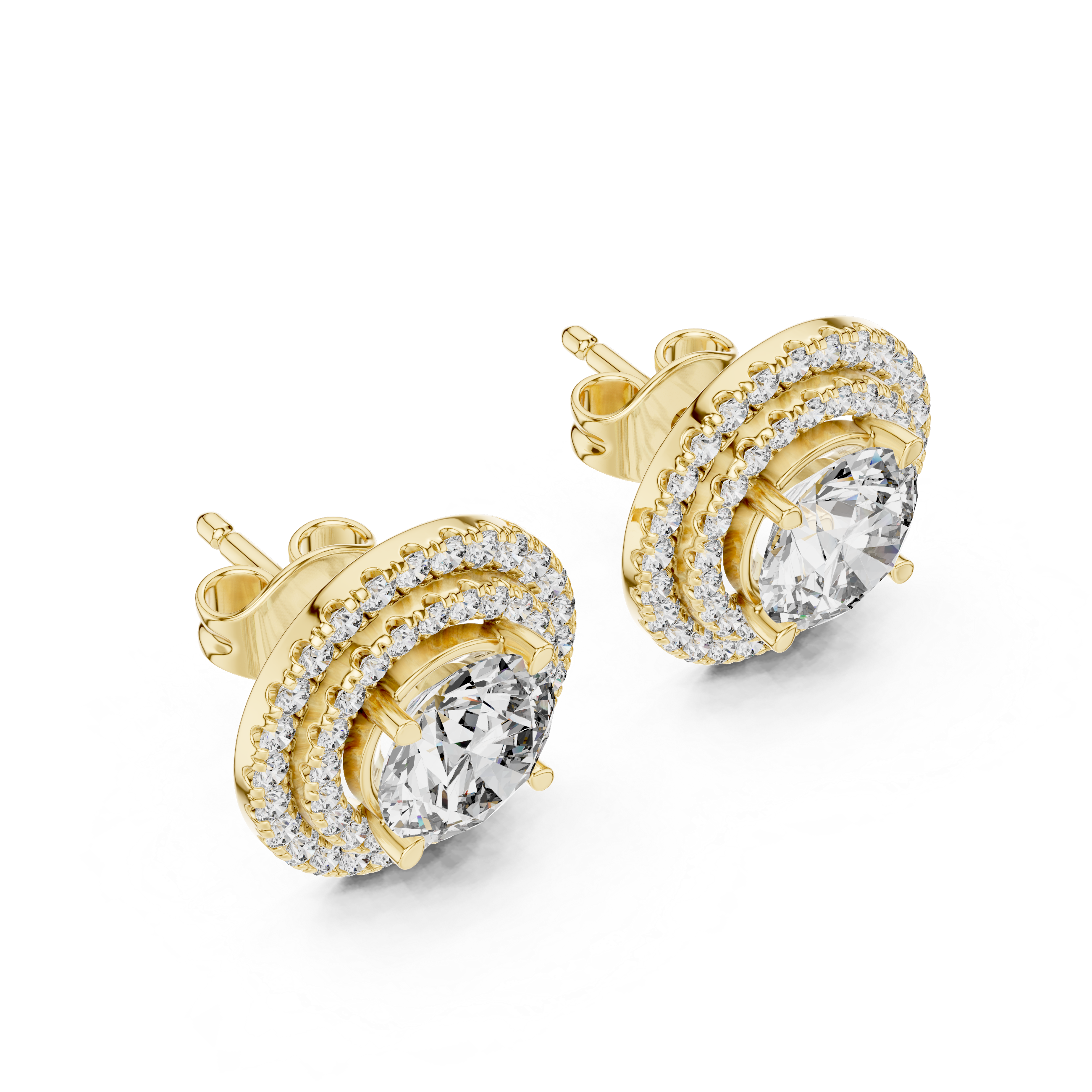 Claire Solitaire Earring