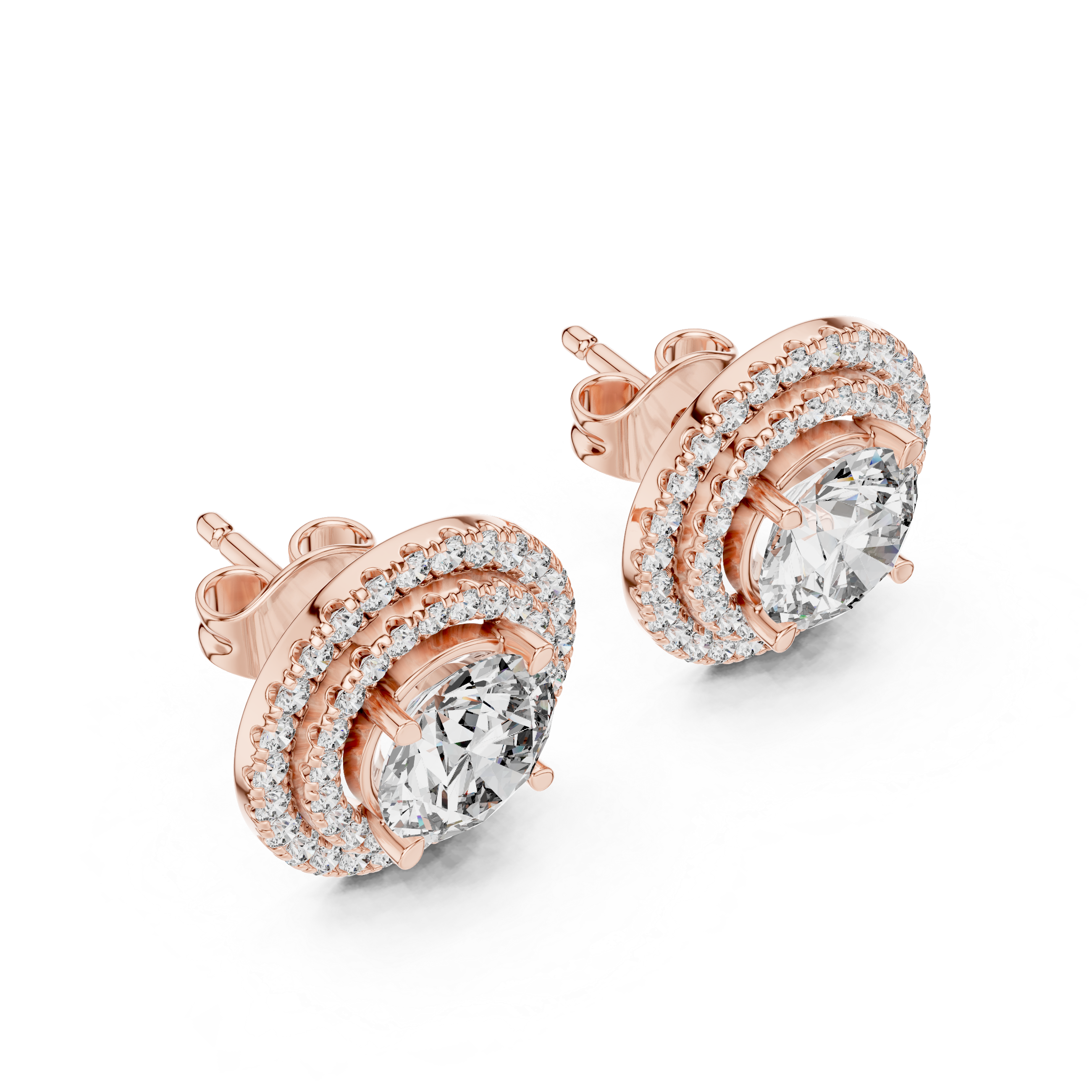 Claire Solitaire Earring
