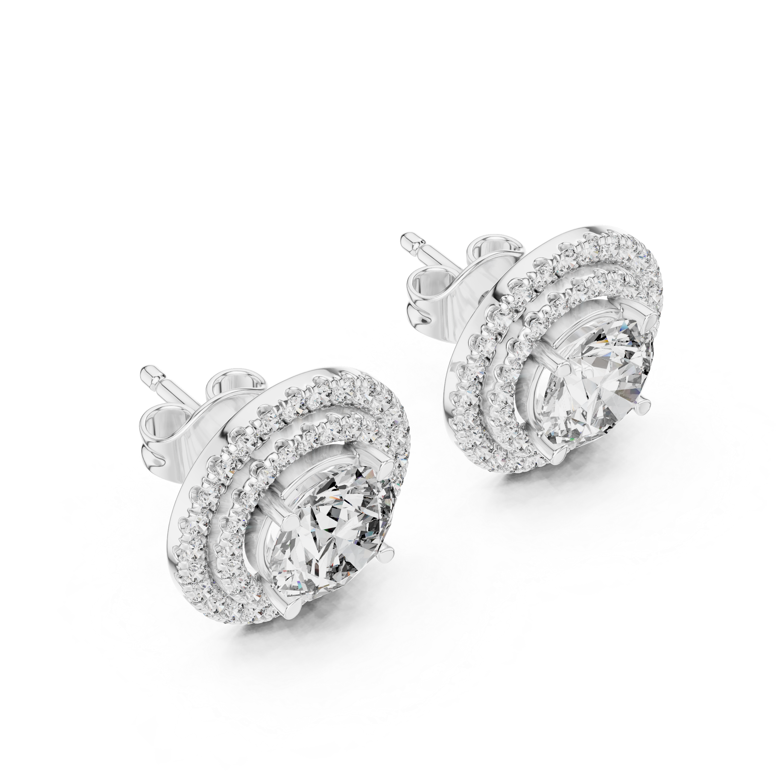 Claire Solitaire Earring