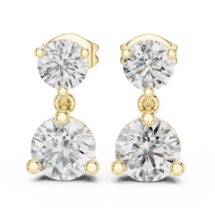 Alexandra Solitaire Earring