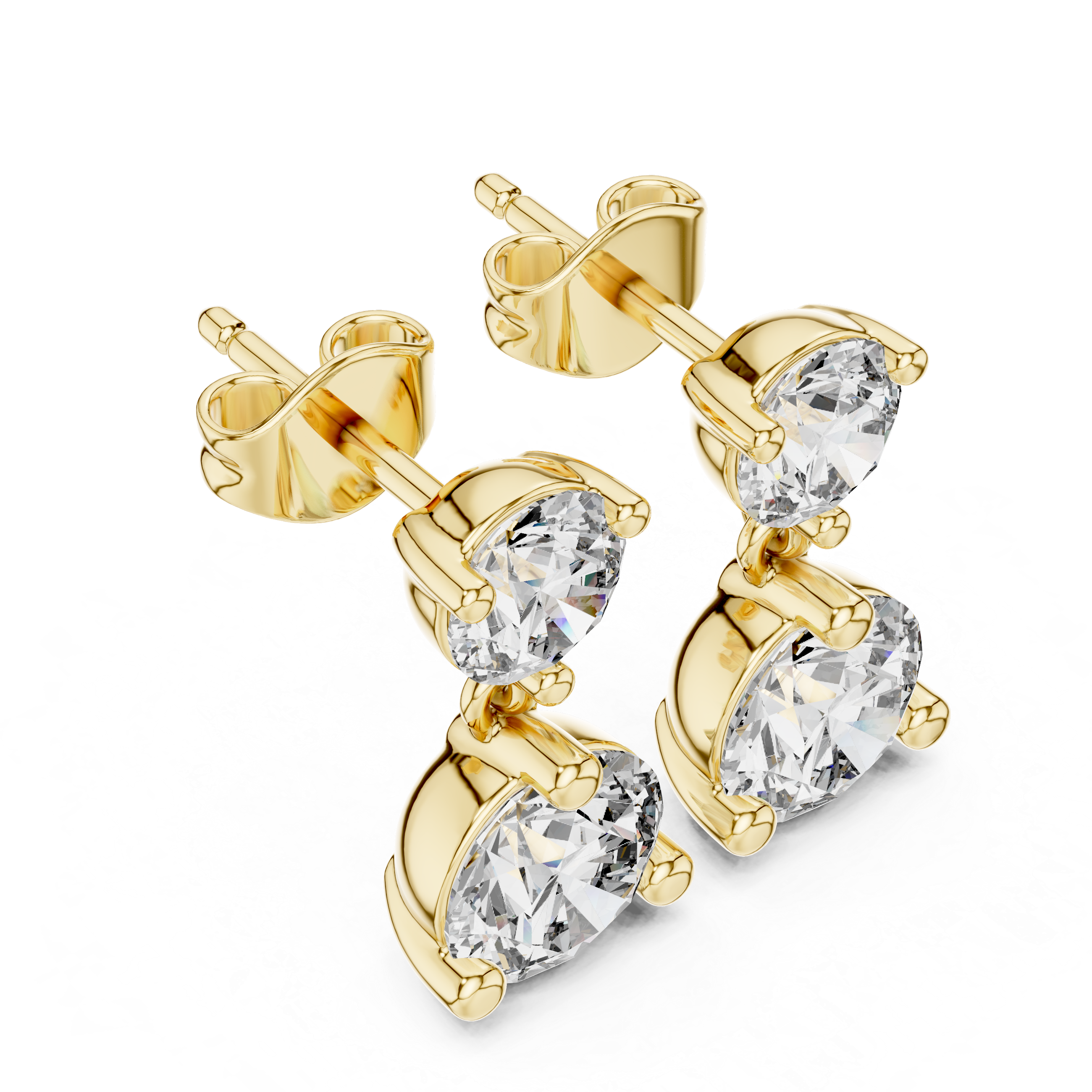 Alexandra Solitaire Earring