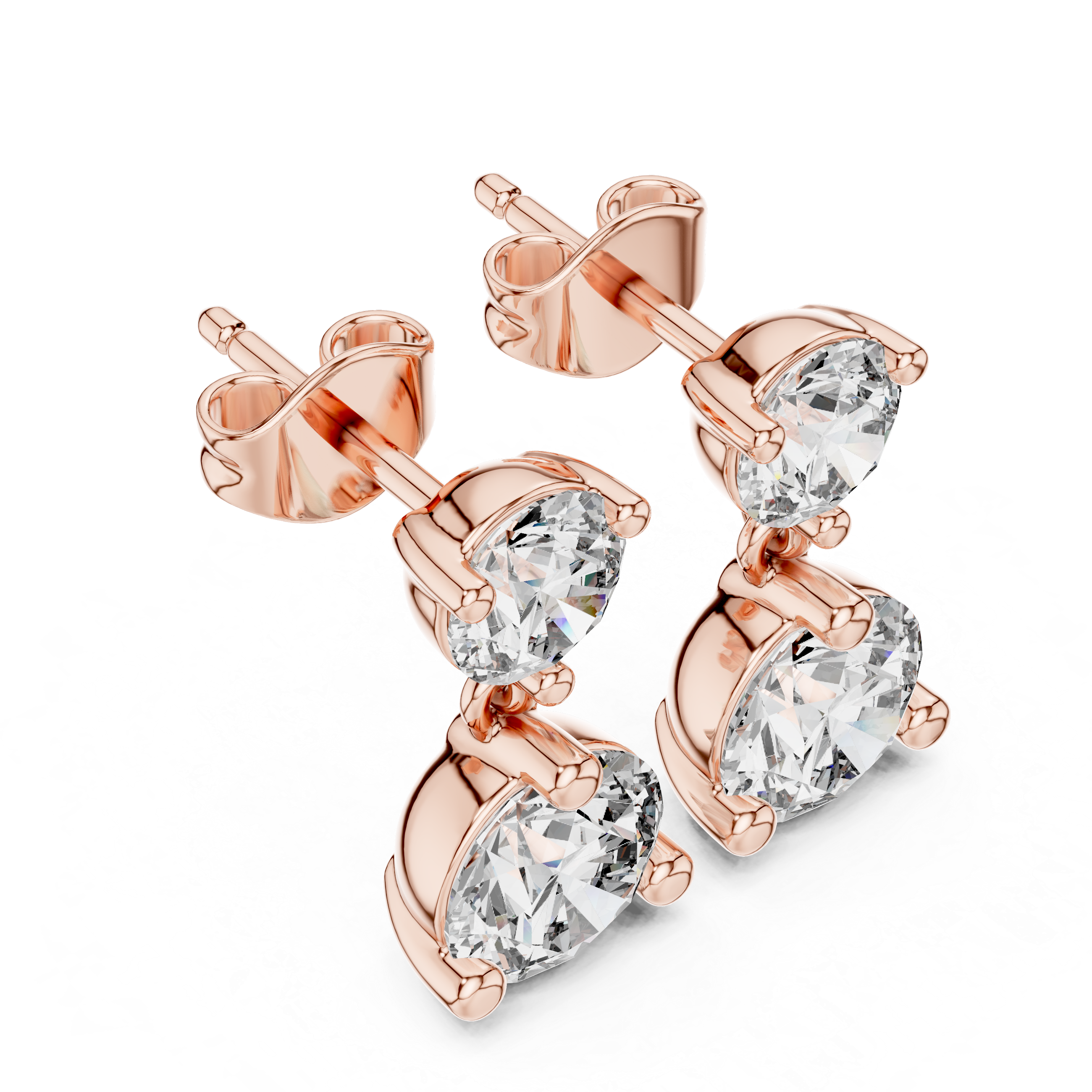 Alexandra Solitaire Earring