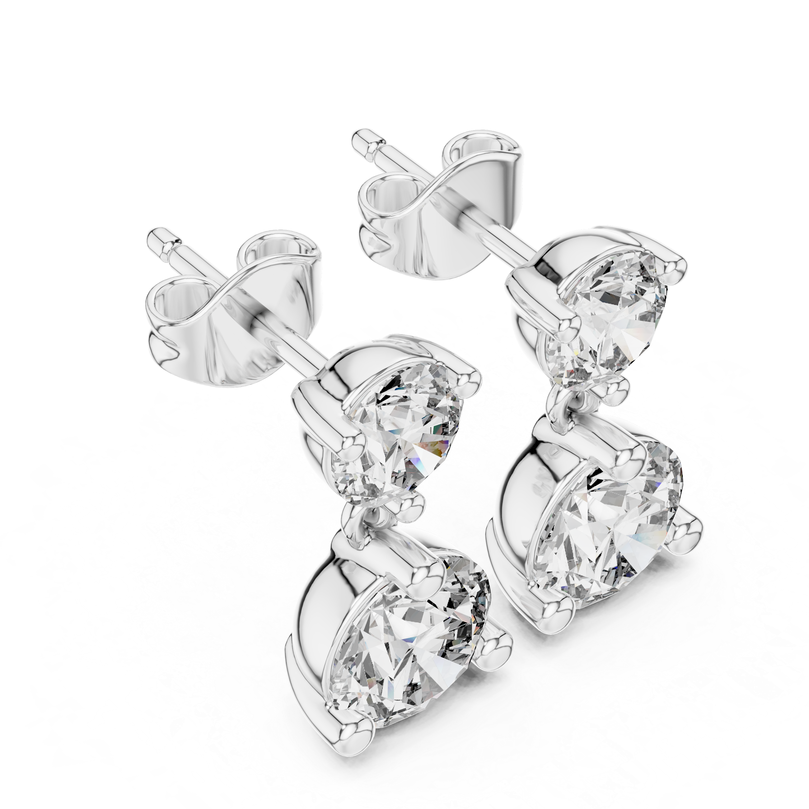 Alexandra Solitaire Earring