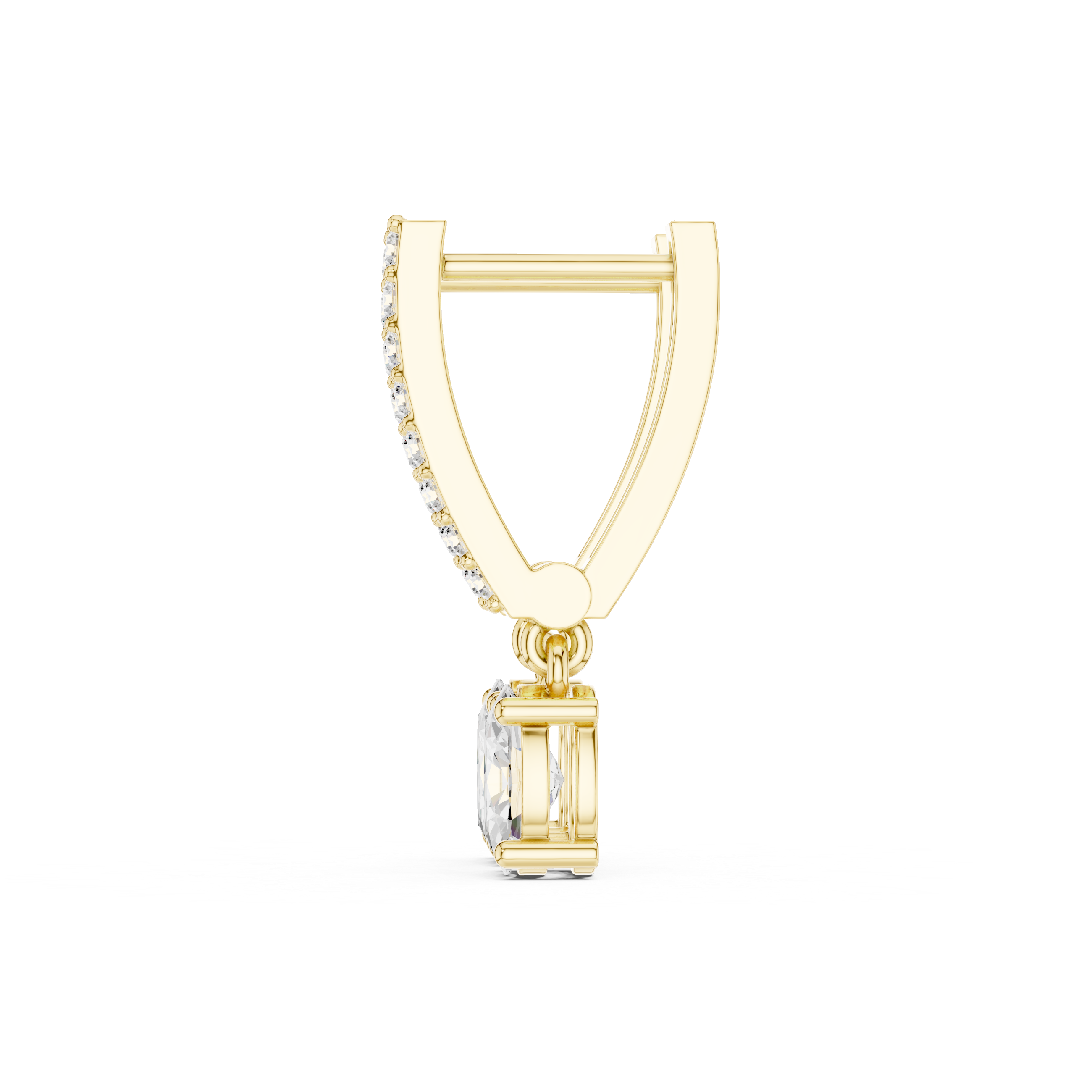 Clementine Solitaire Earring