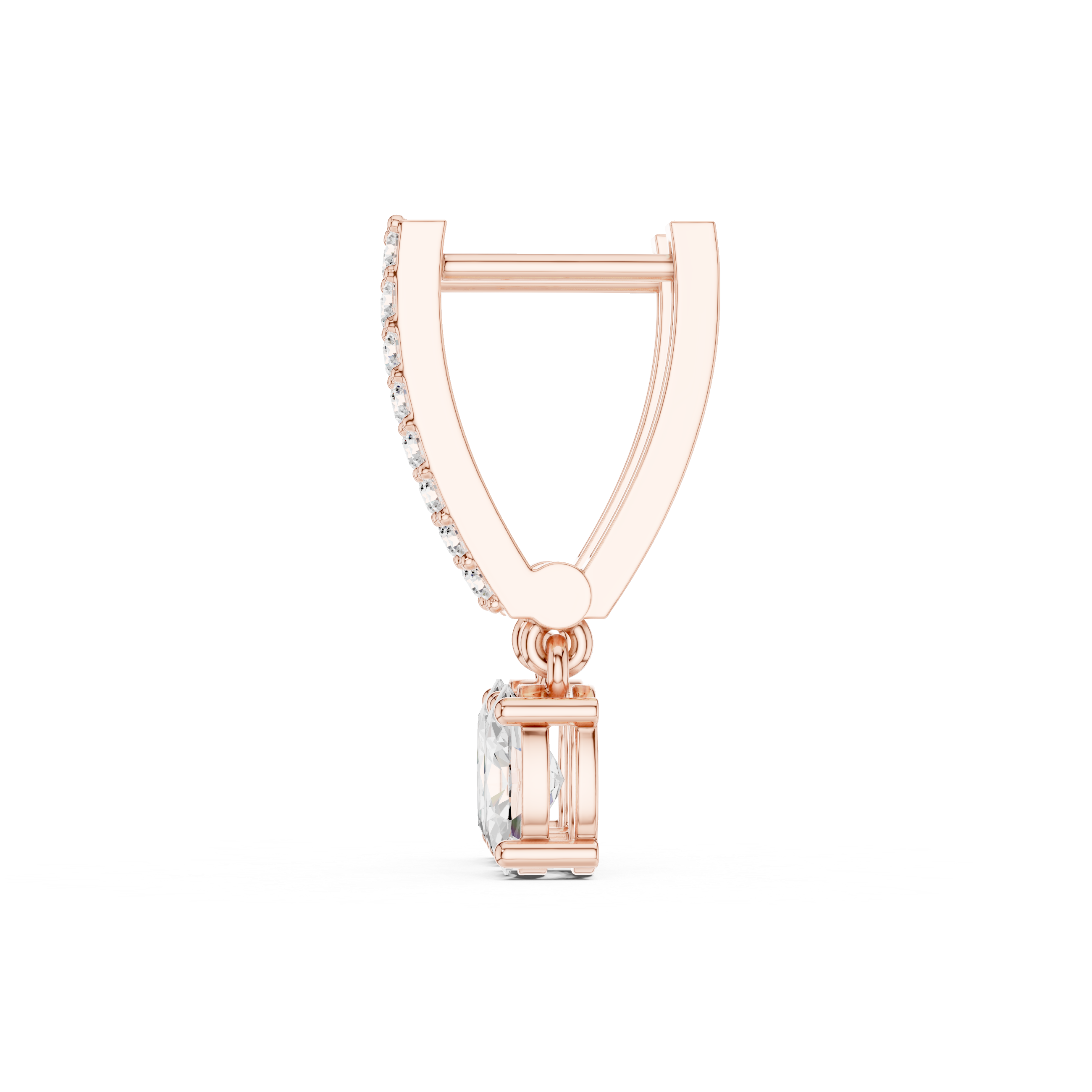 Clementine Solitaire Earring