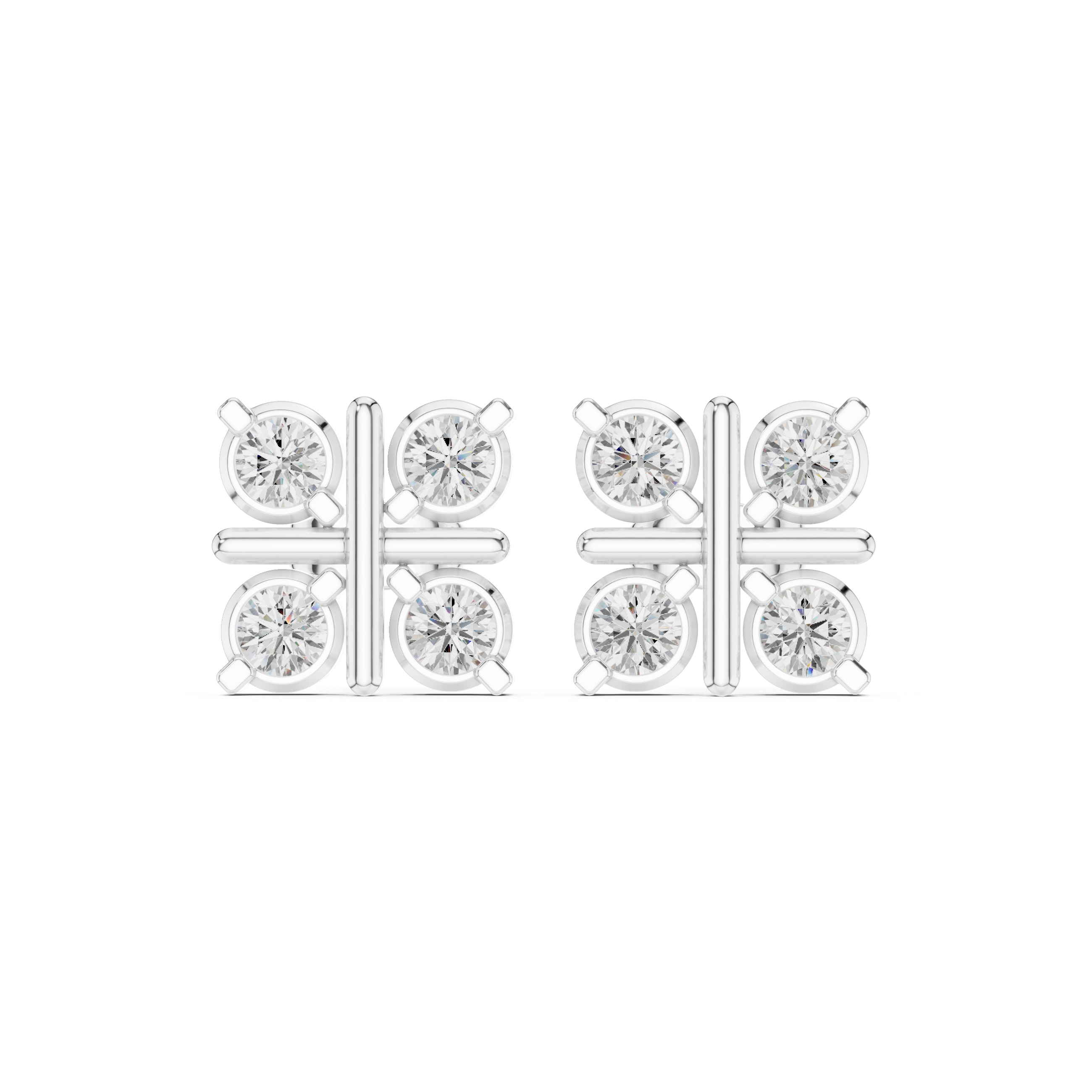 Mallory Diamond Earring