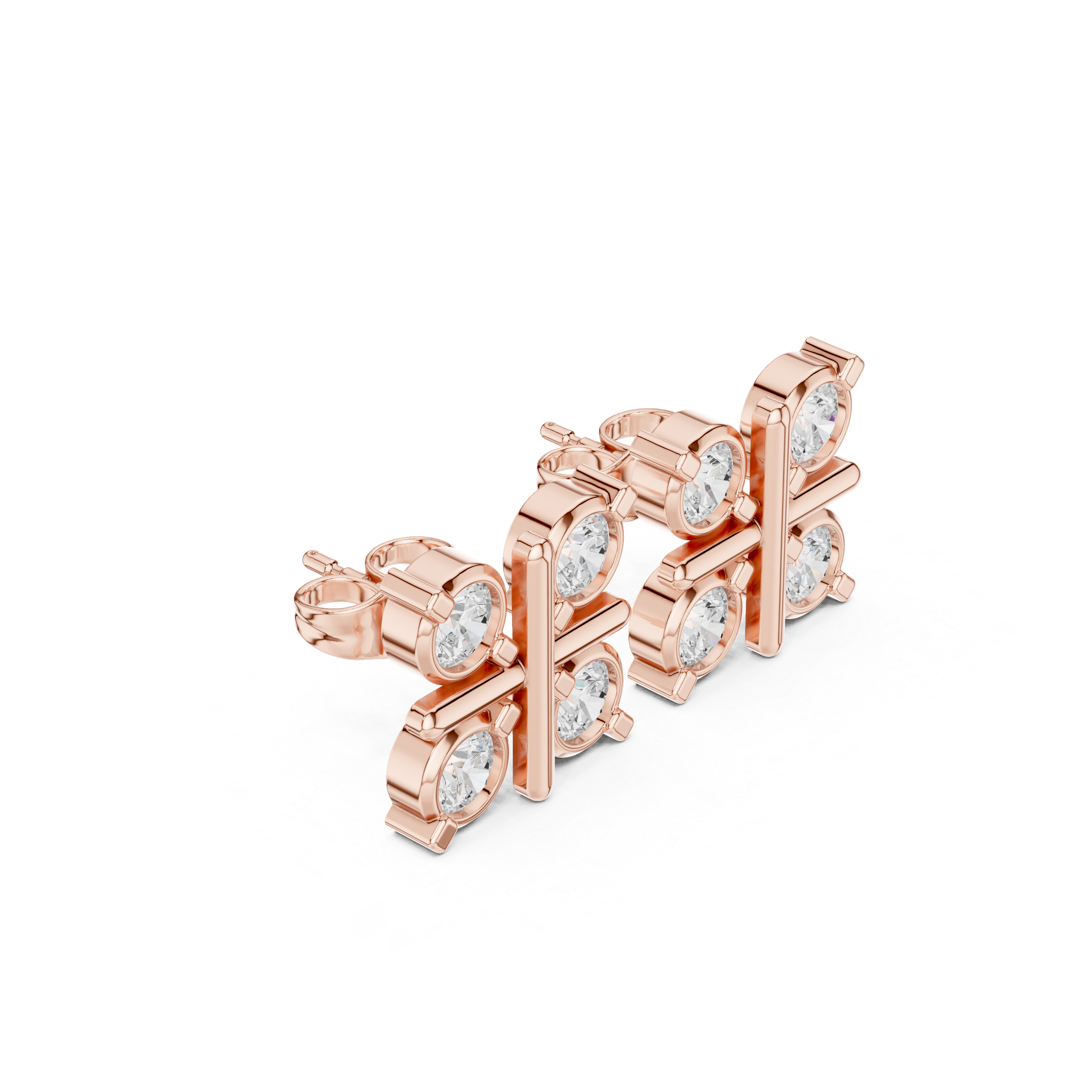 Mallory Diamond Earring