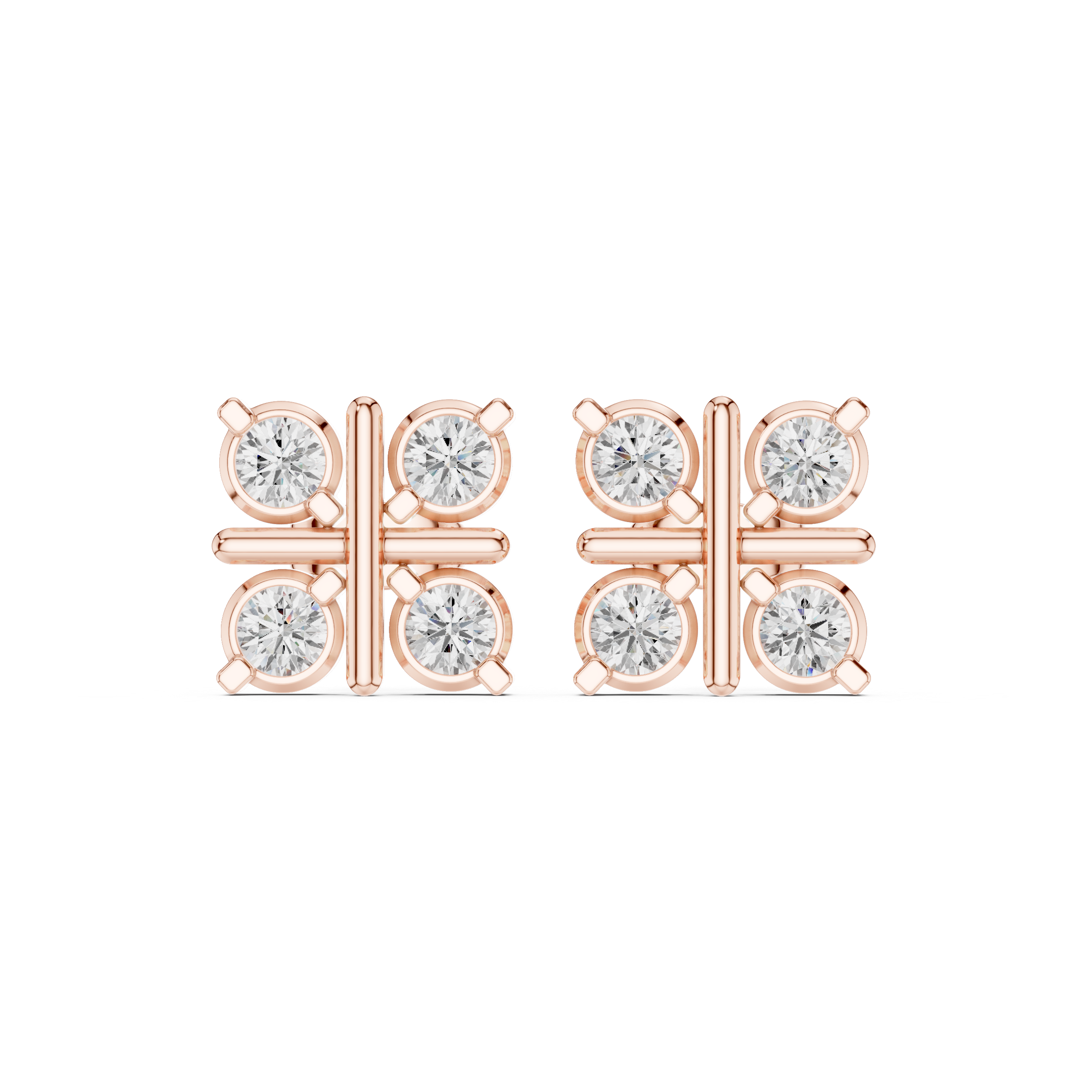 Mallory Diamond Earring