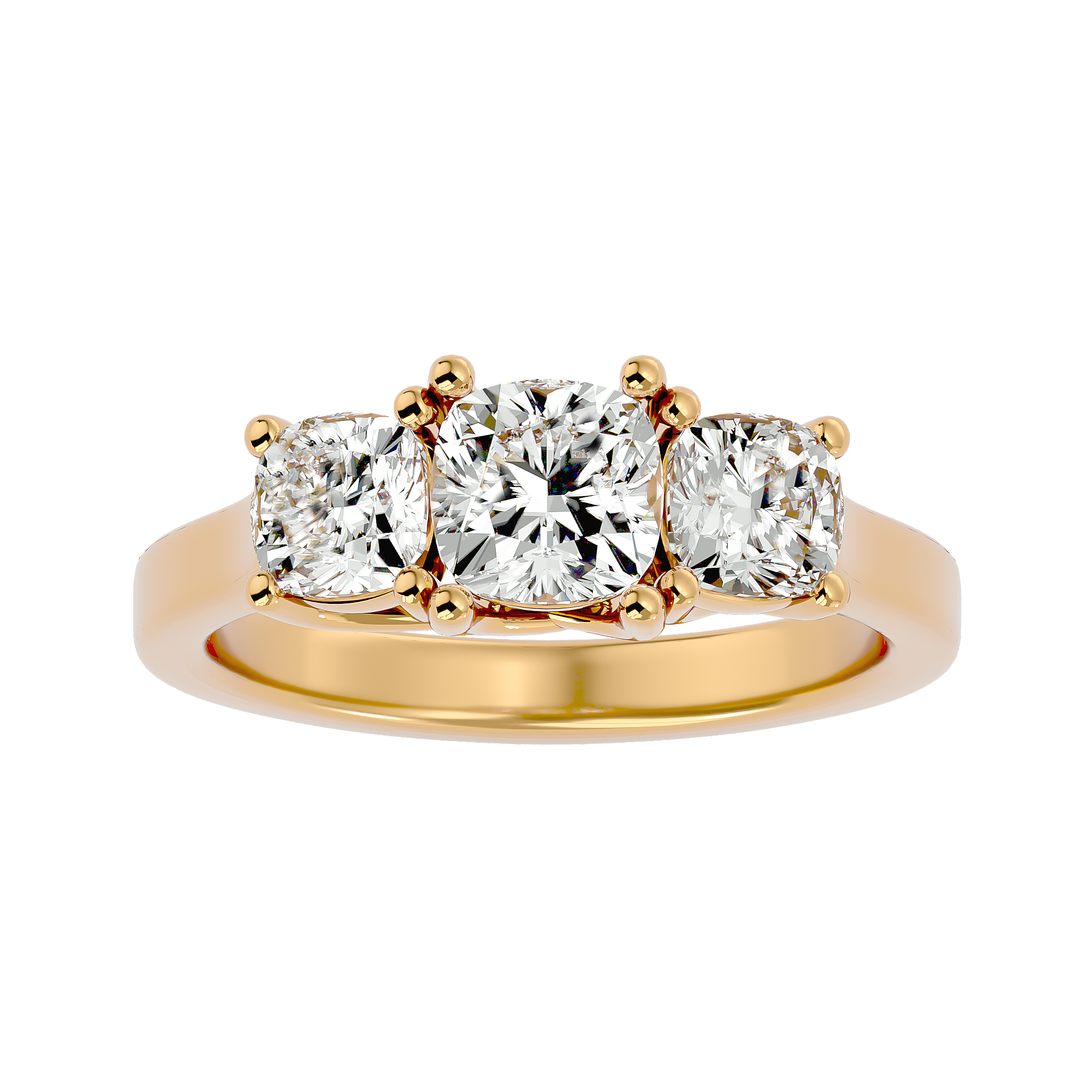 Tessa Three Stone Ring
