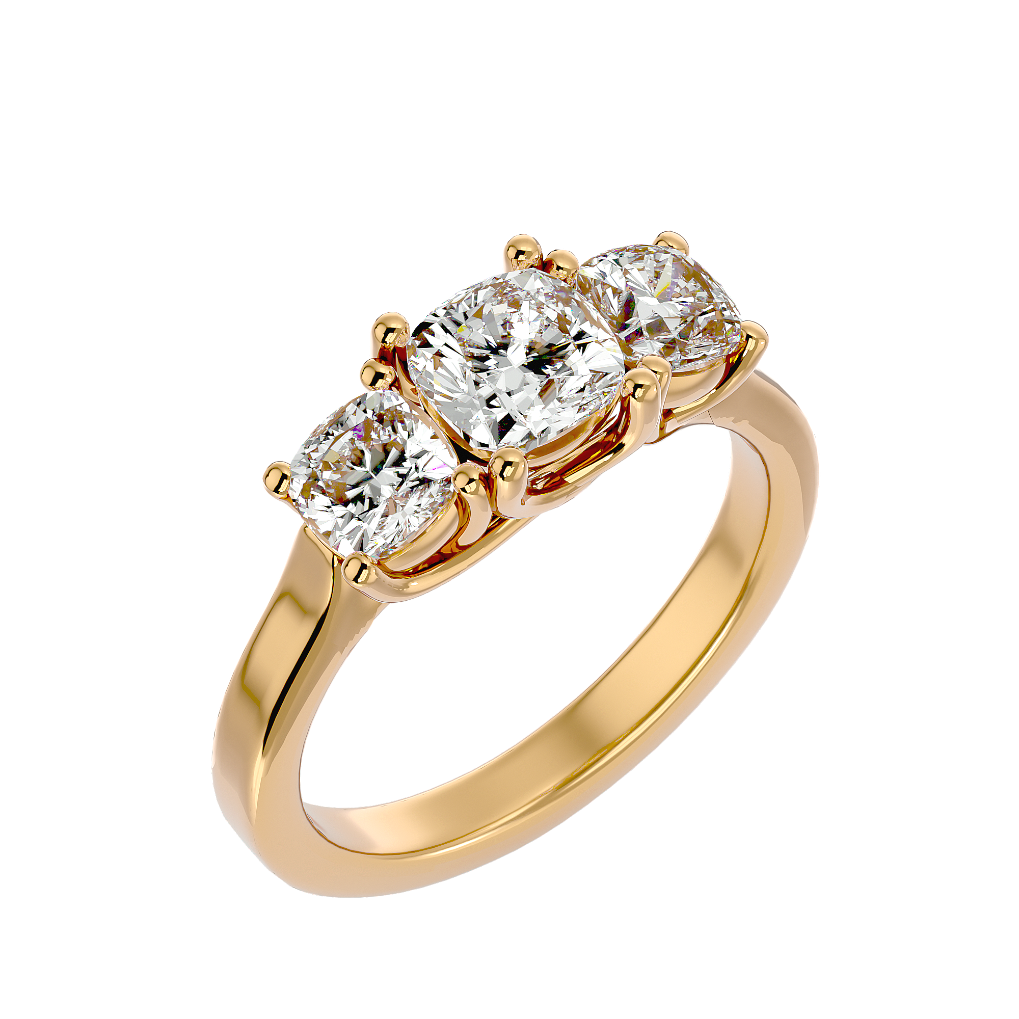 Tessa Three Stone Ring