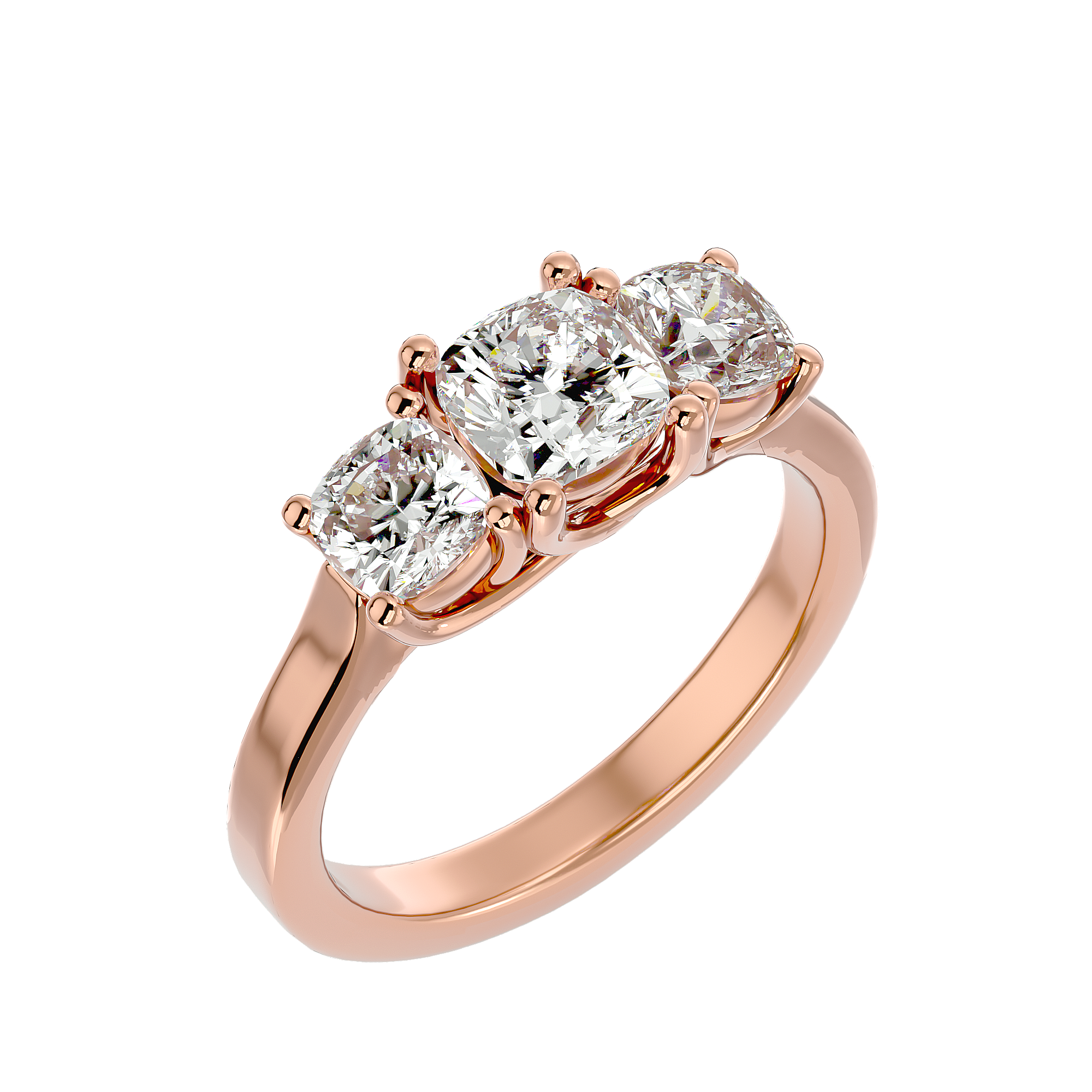 Tessa Three Stone Ring