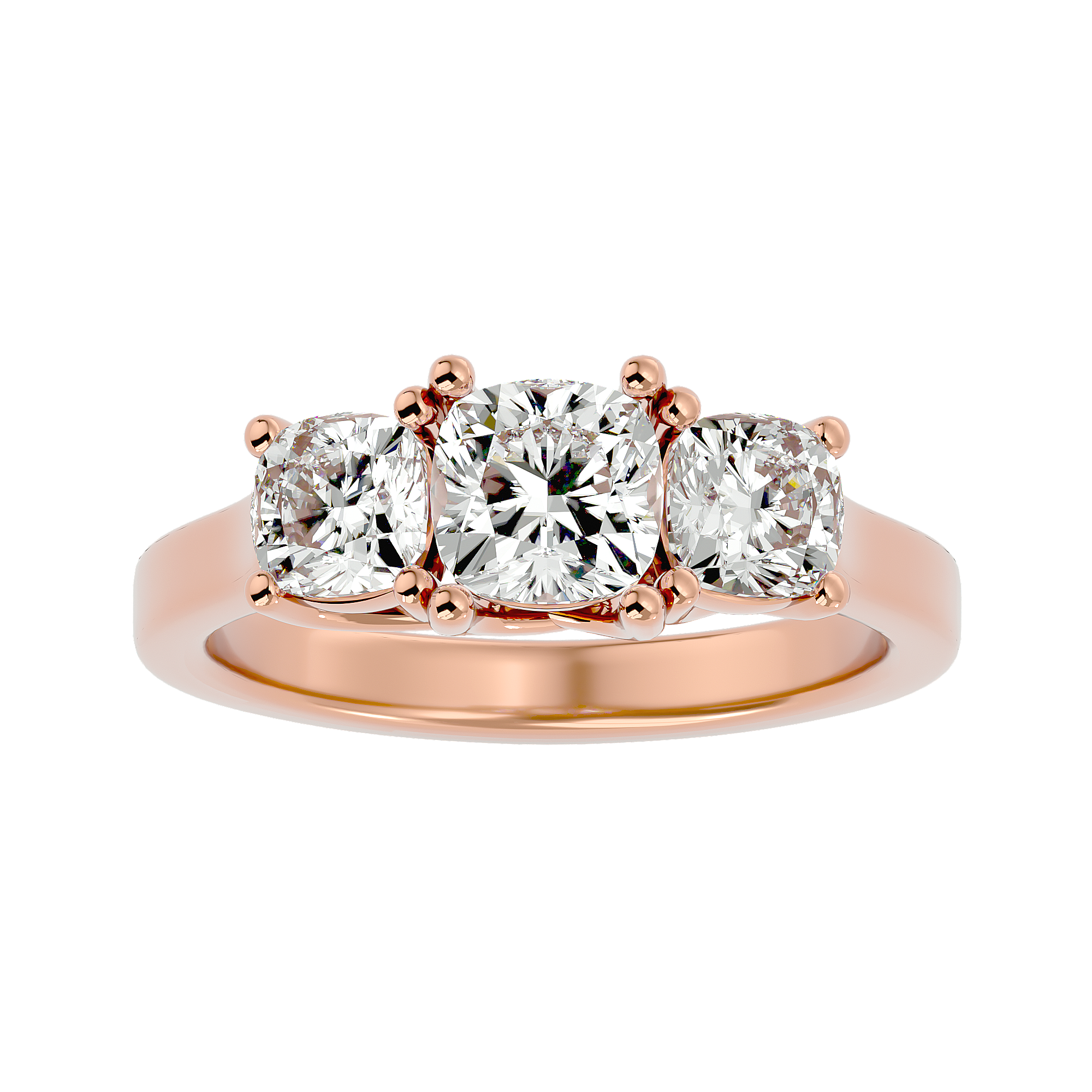 Tessa Three Stone Ring