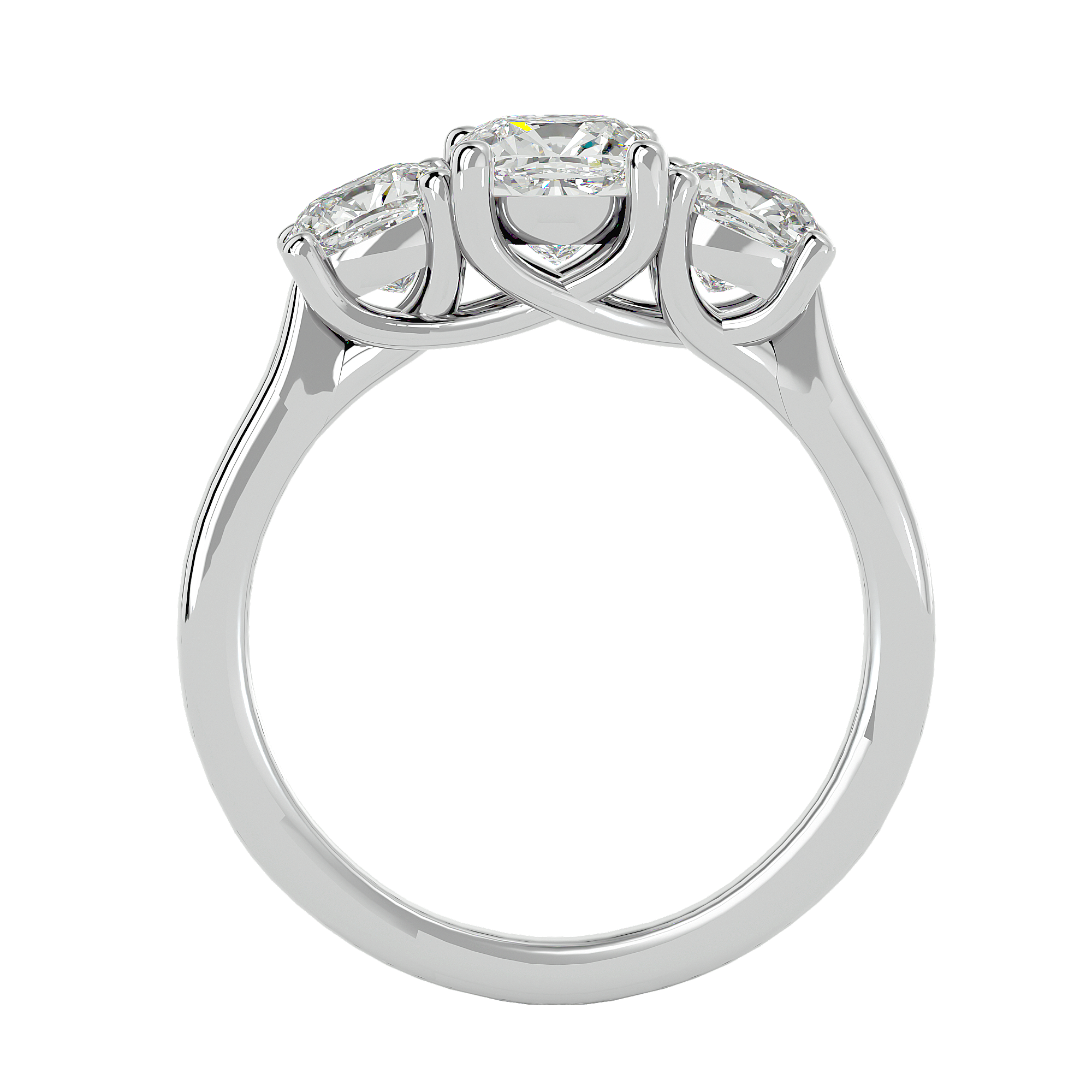 Tessa Three Stone Ring