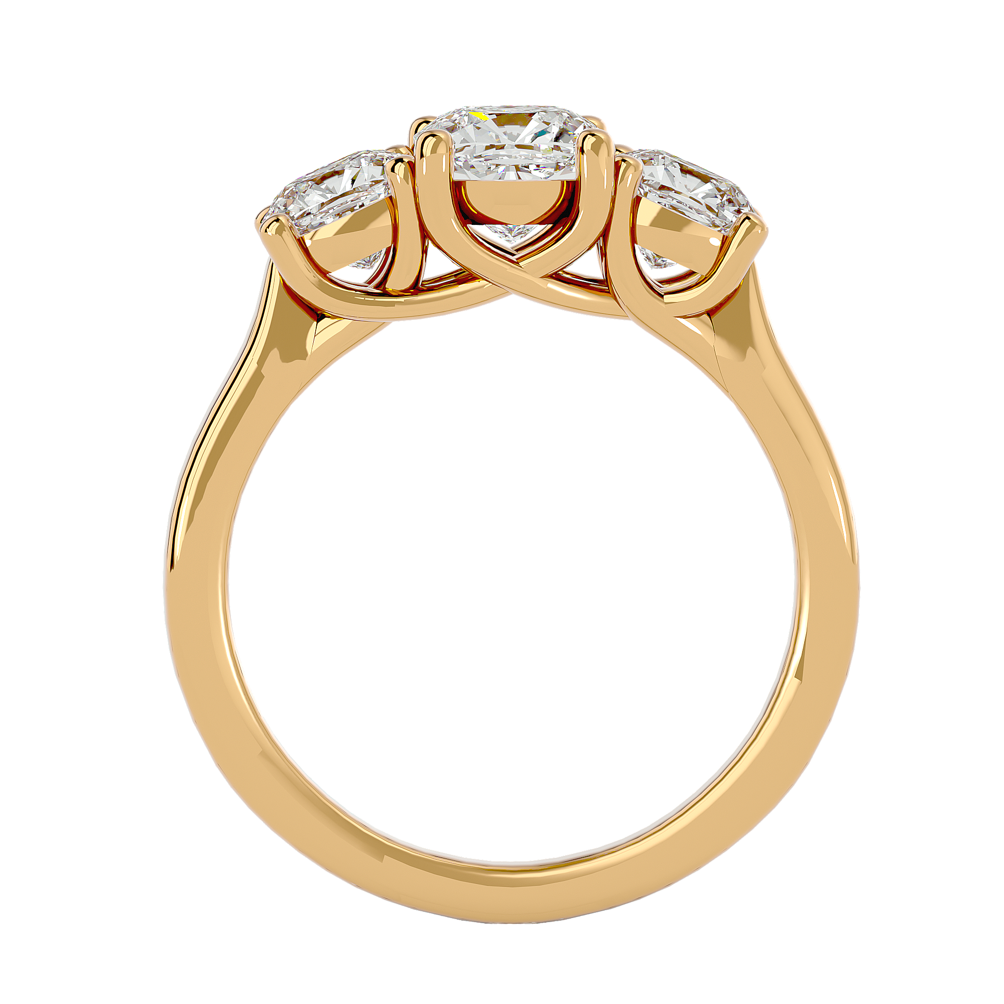 Tessa Three Stone Ring