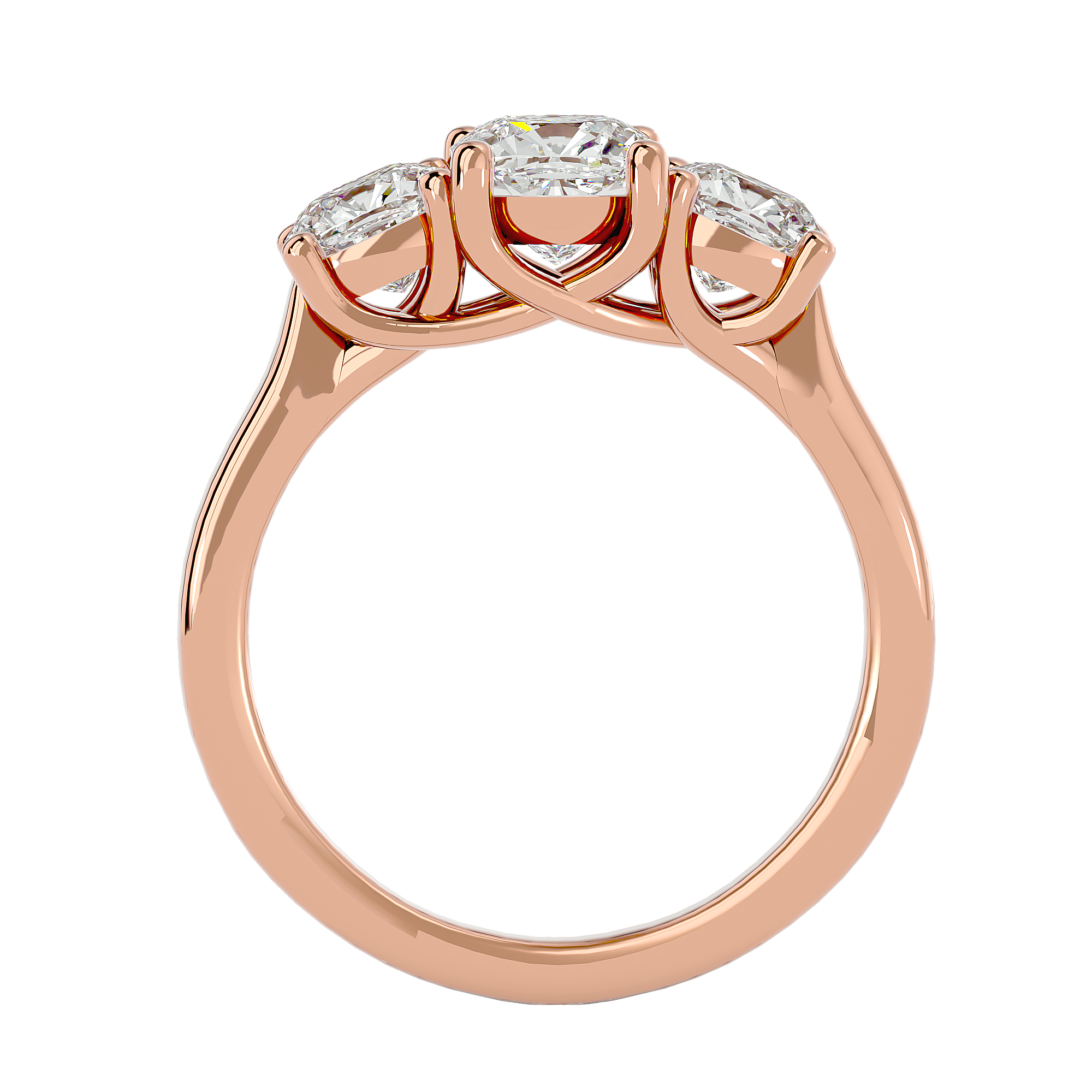 Tessa Three Stone Ring