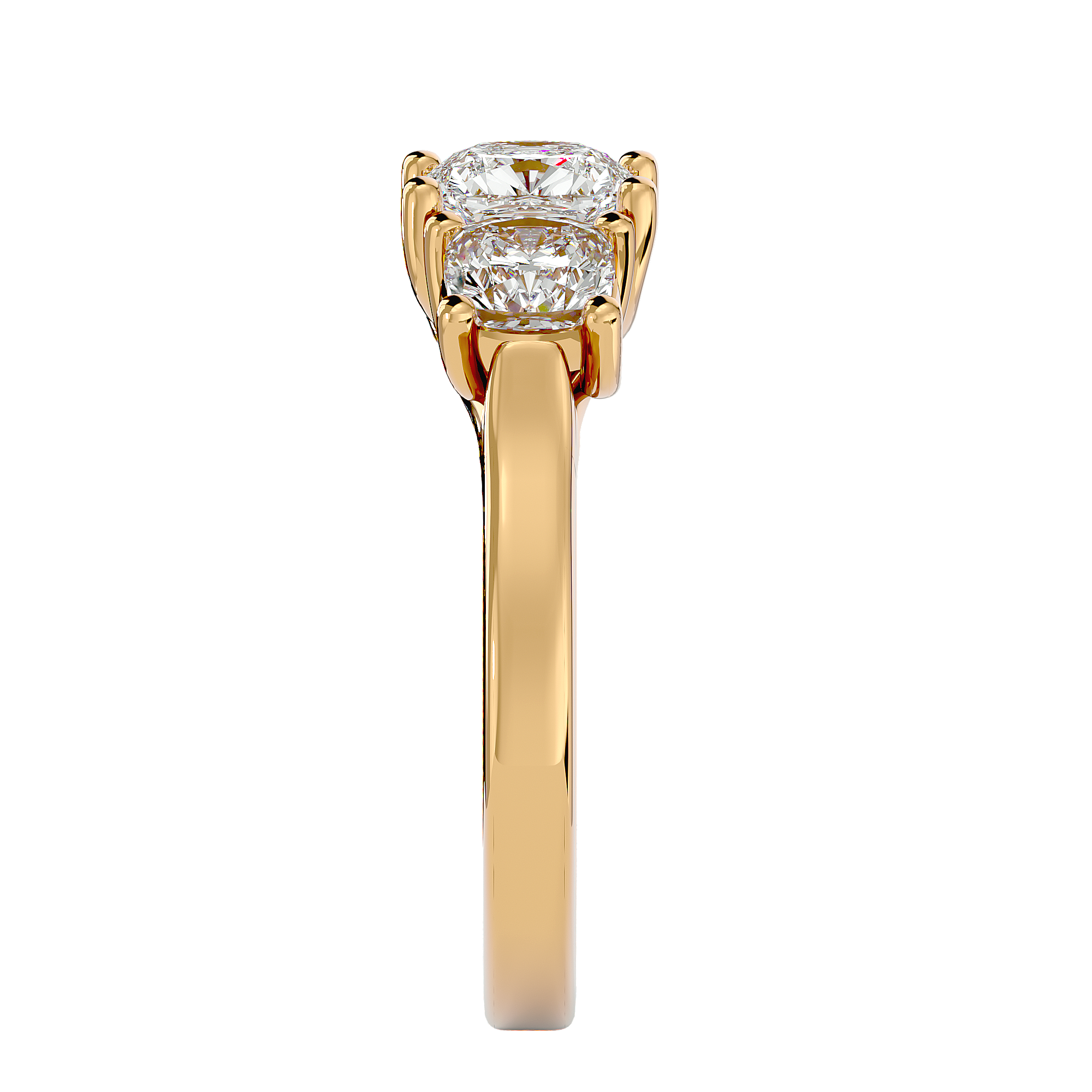 Tessa Three Stone Ring
